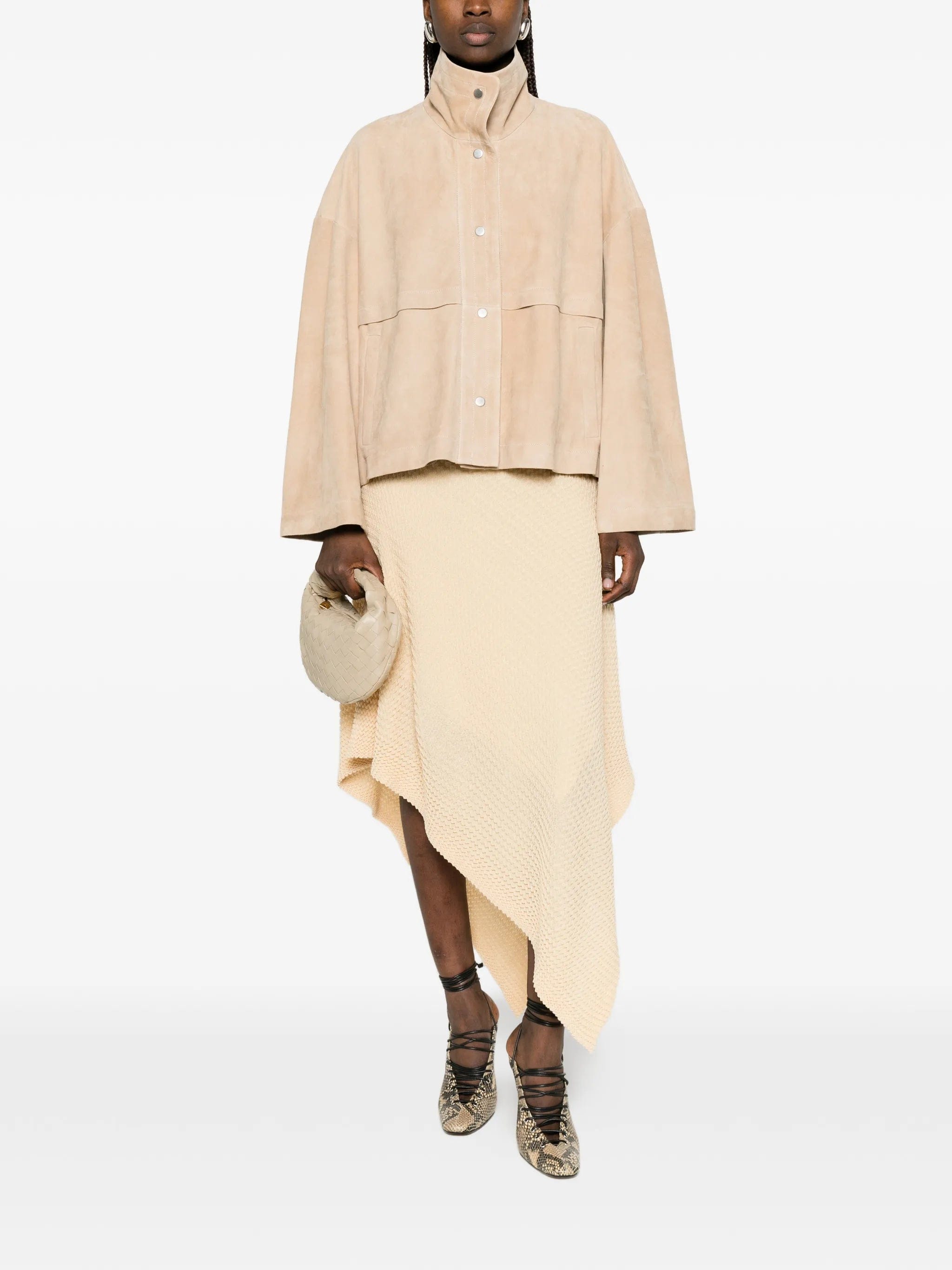 Nour Hammour suede jacket