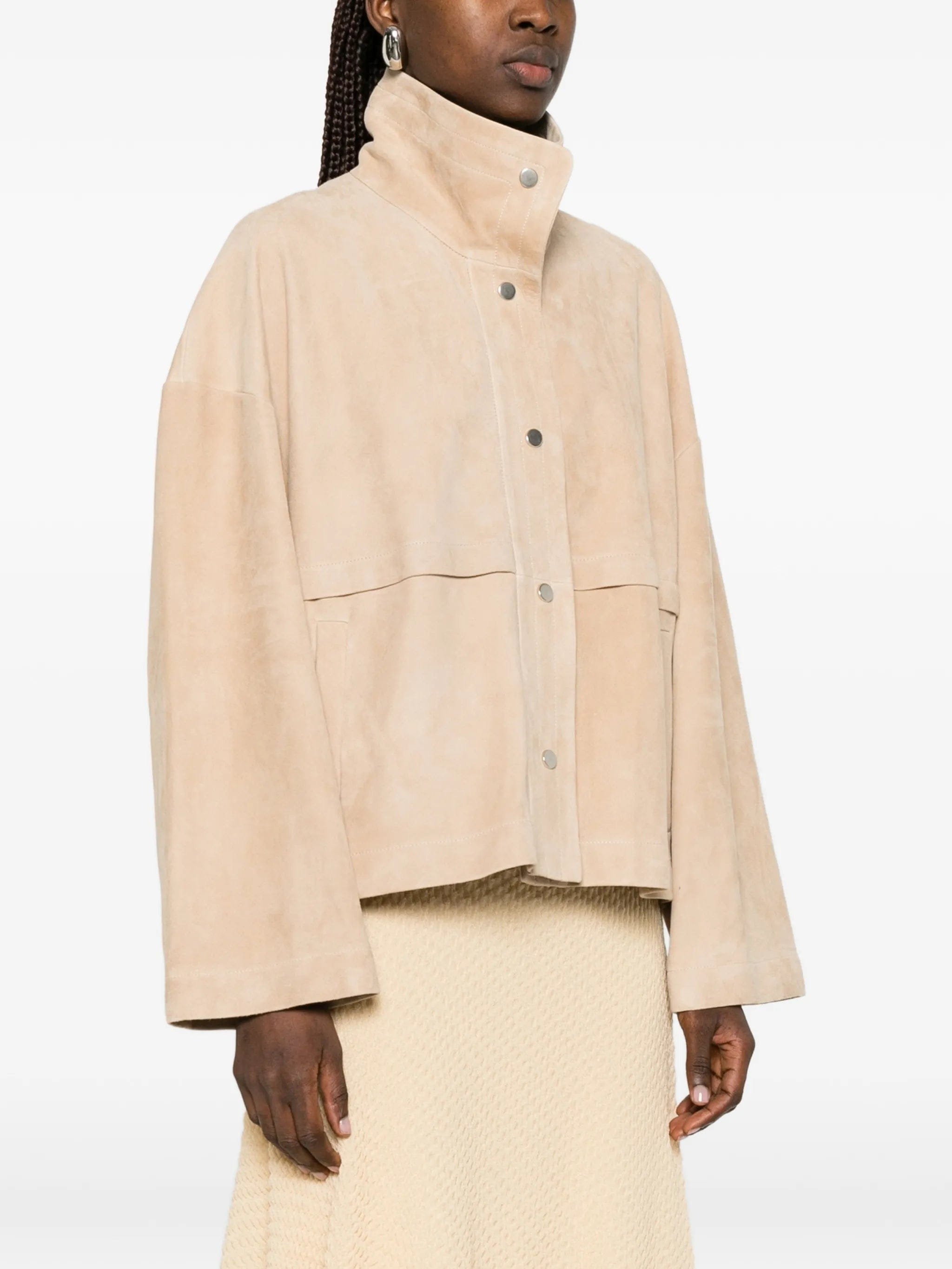 Nour Hammour suede jacket