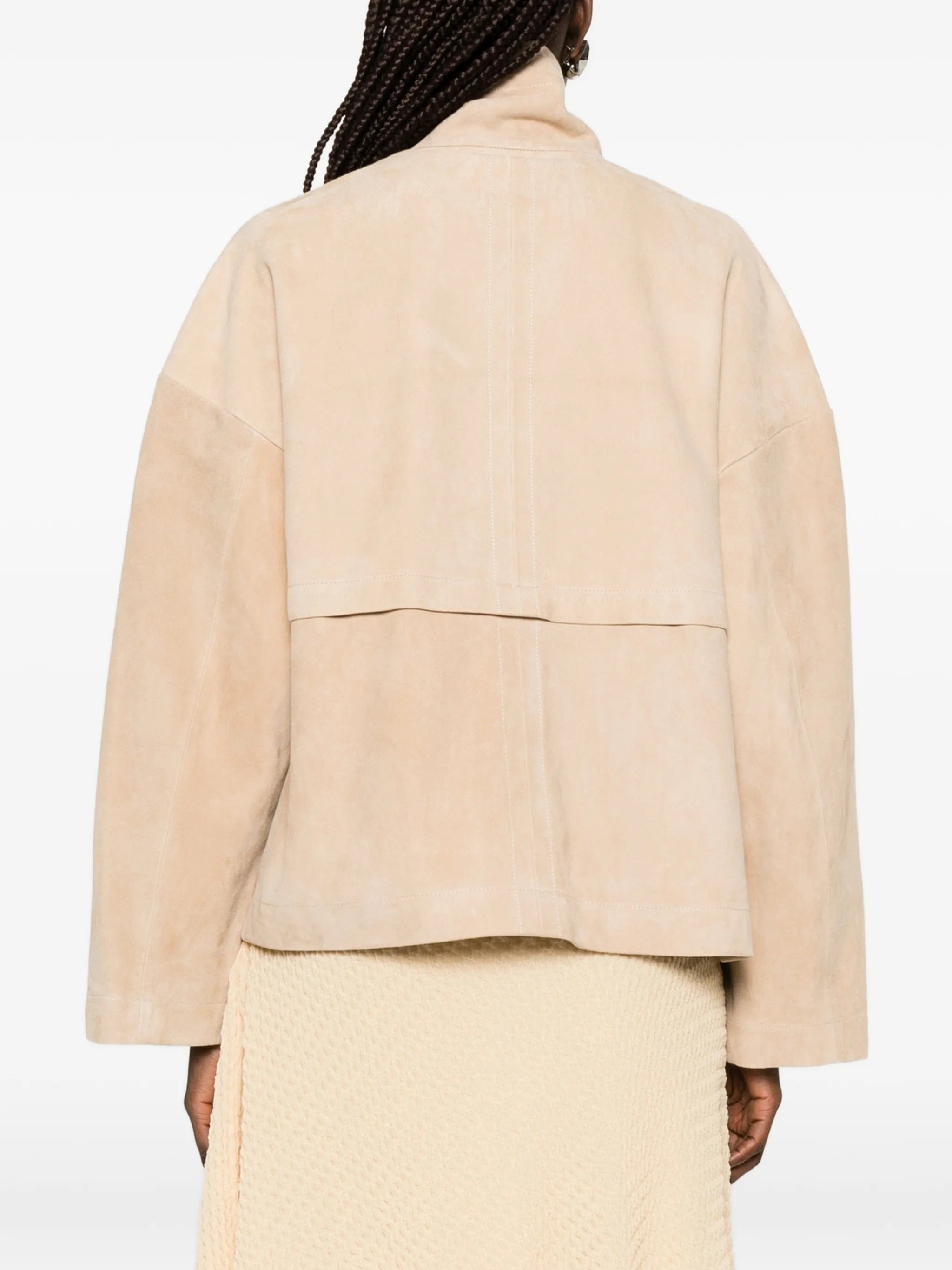 Nour Hammour suede jacket