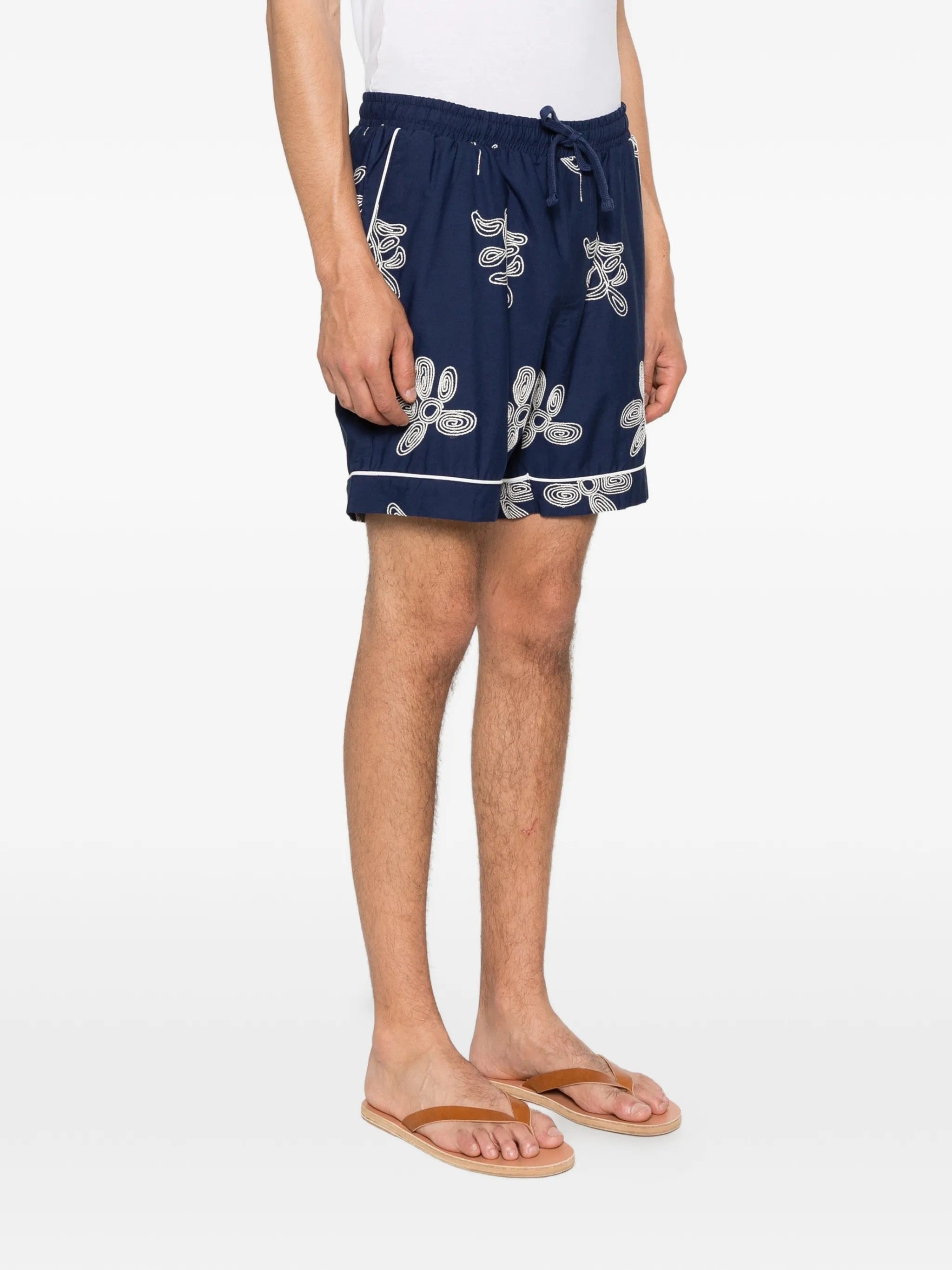 CHÉ Flores shorts