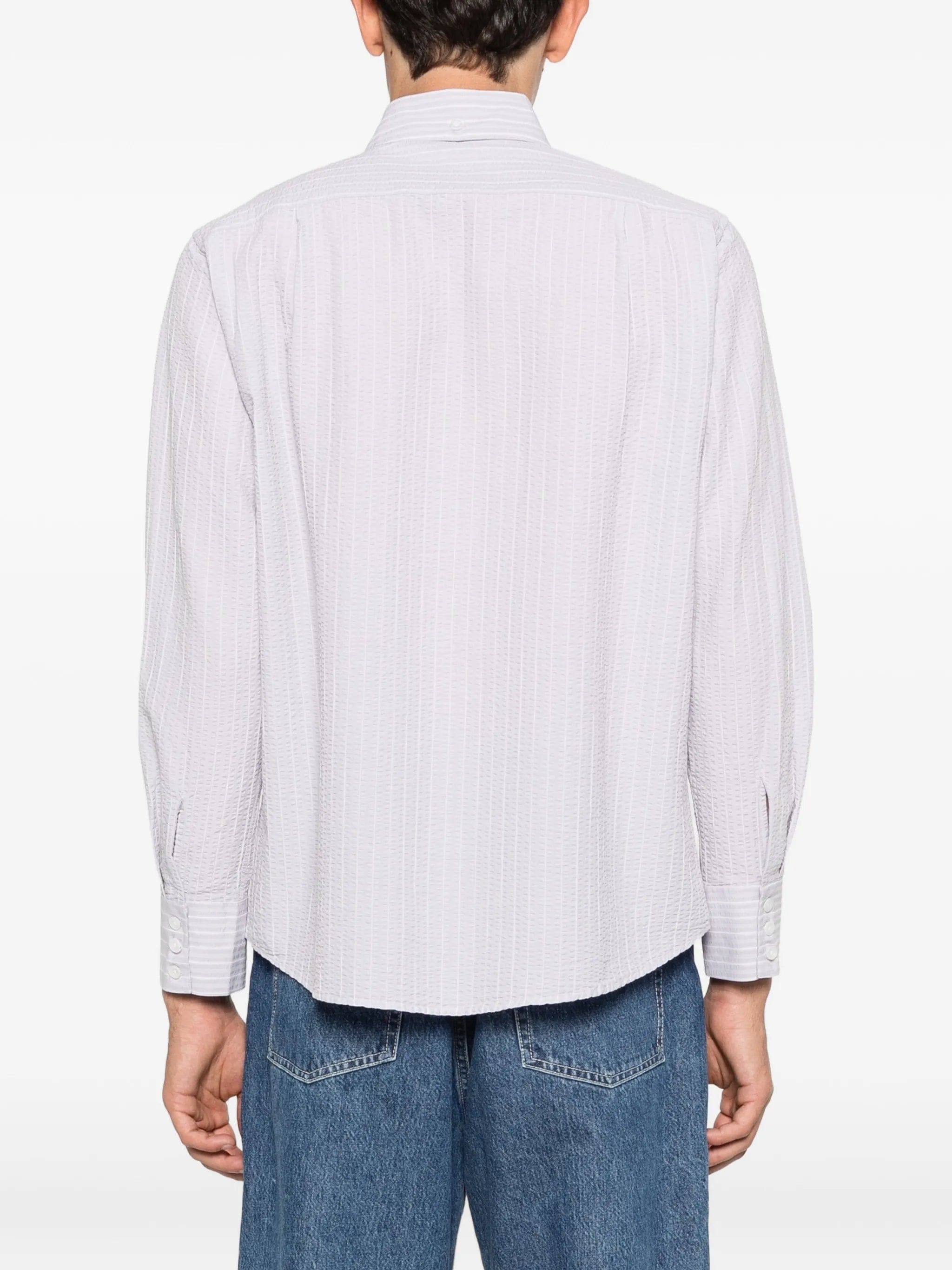 Carter Young striped business shirt