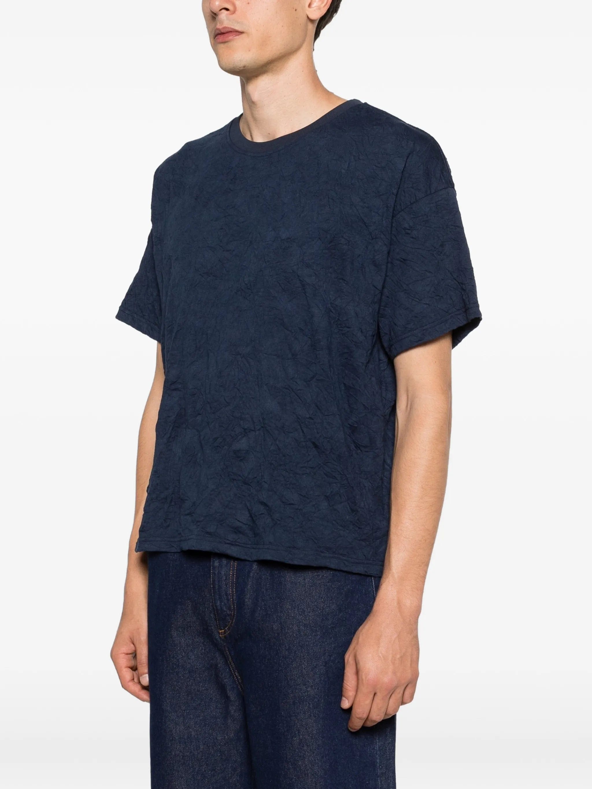 Carter Young boxy distressed T - shirt