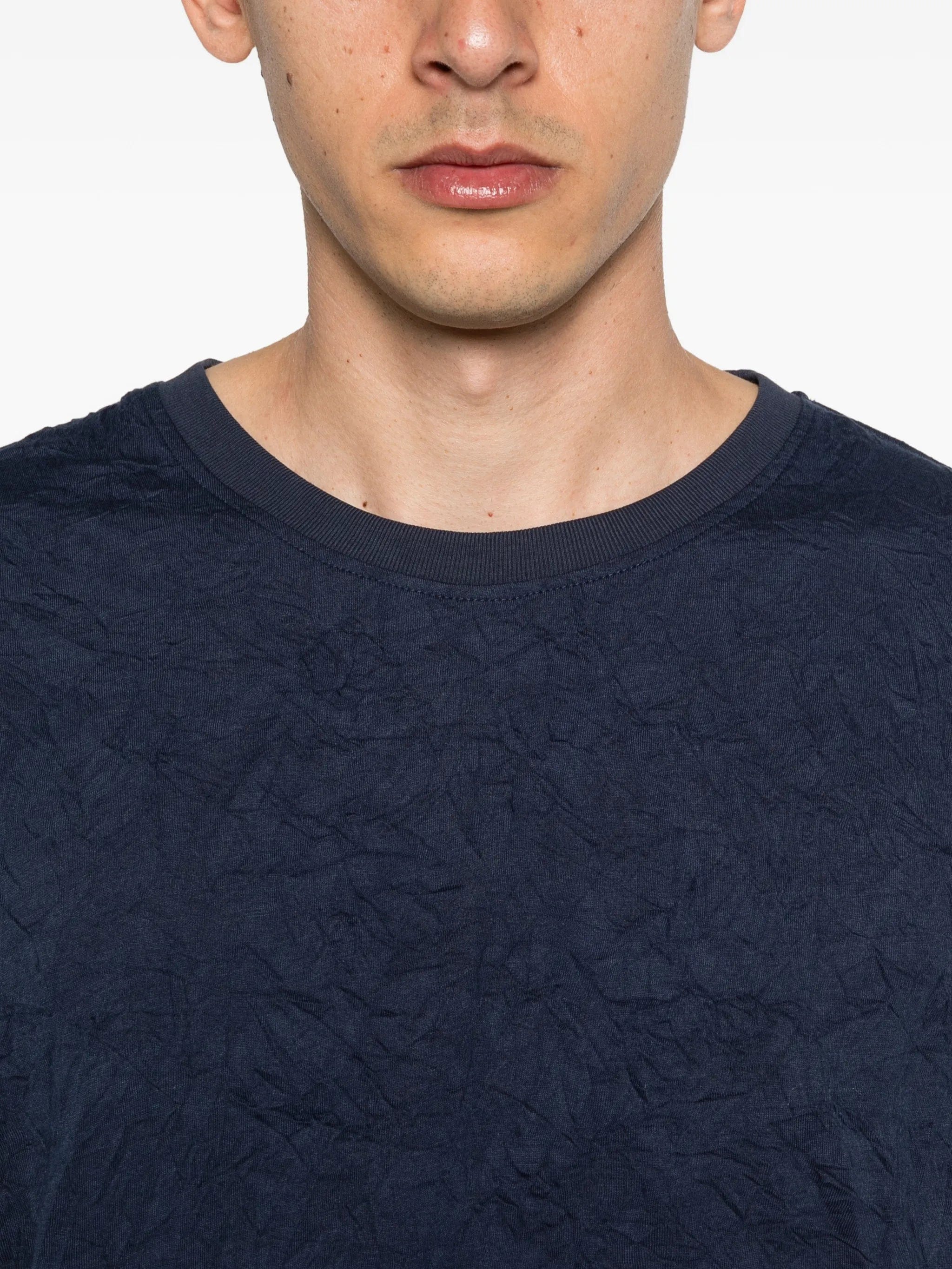 Carter Young boxy distressed T - shirt