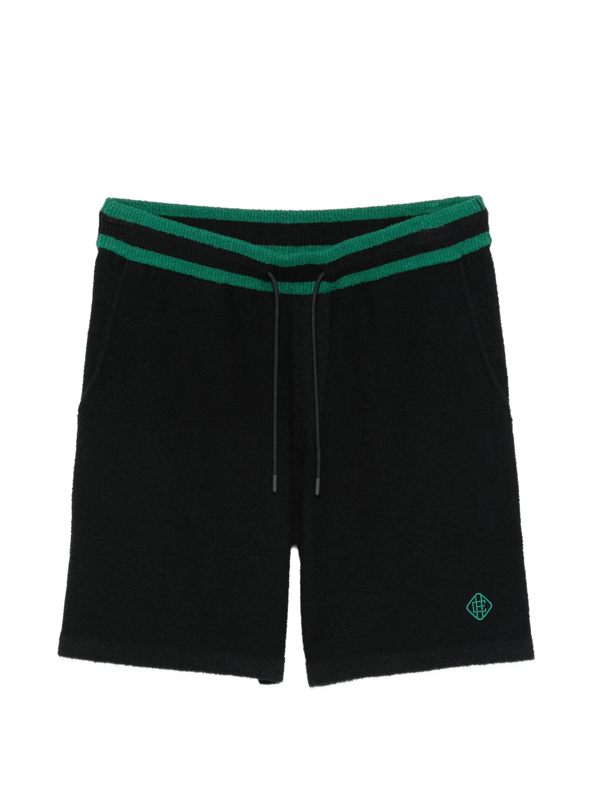 CHÉ Armas bouclé drawstring shorts