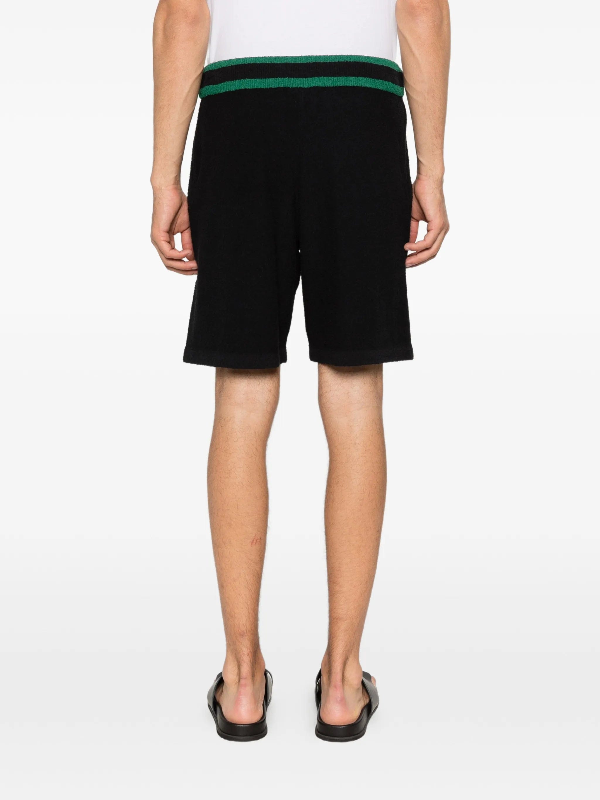 CHÉ Armas bouclé drawstring shorts