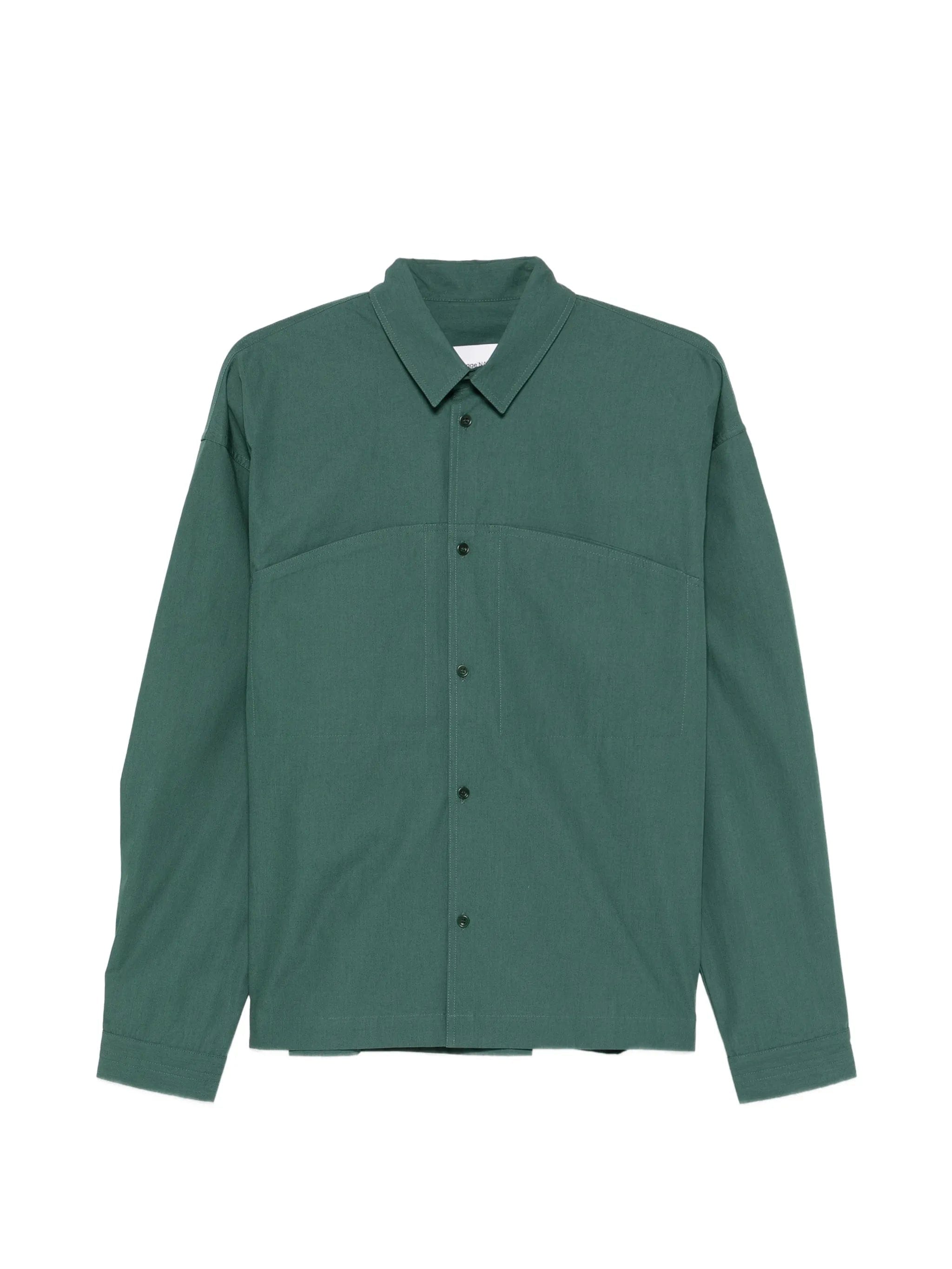 SAGE Nation Oval oversized pocket shirt