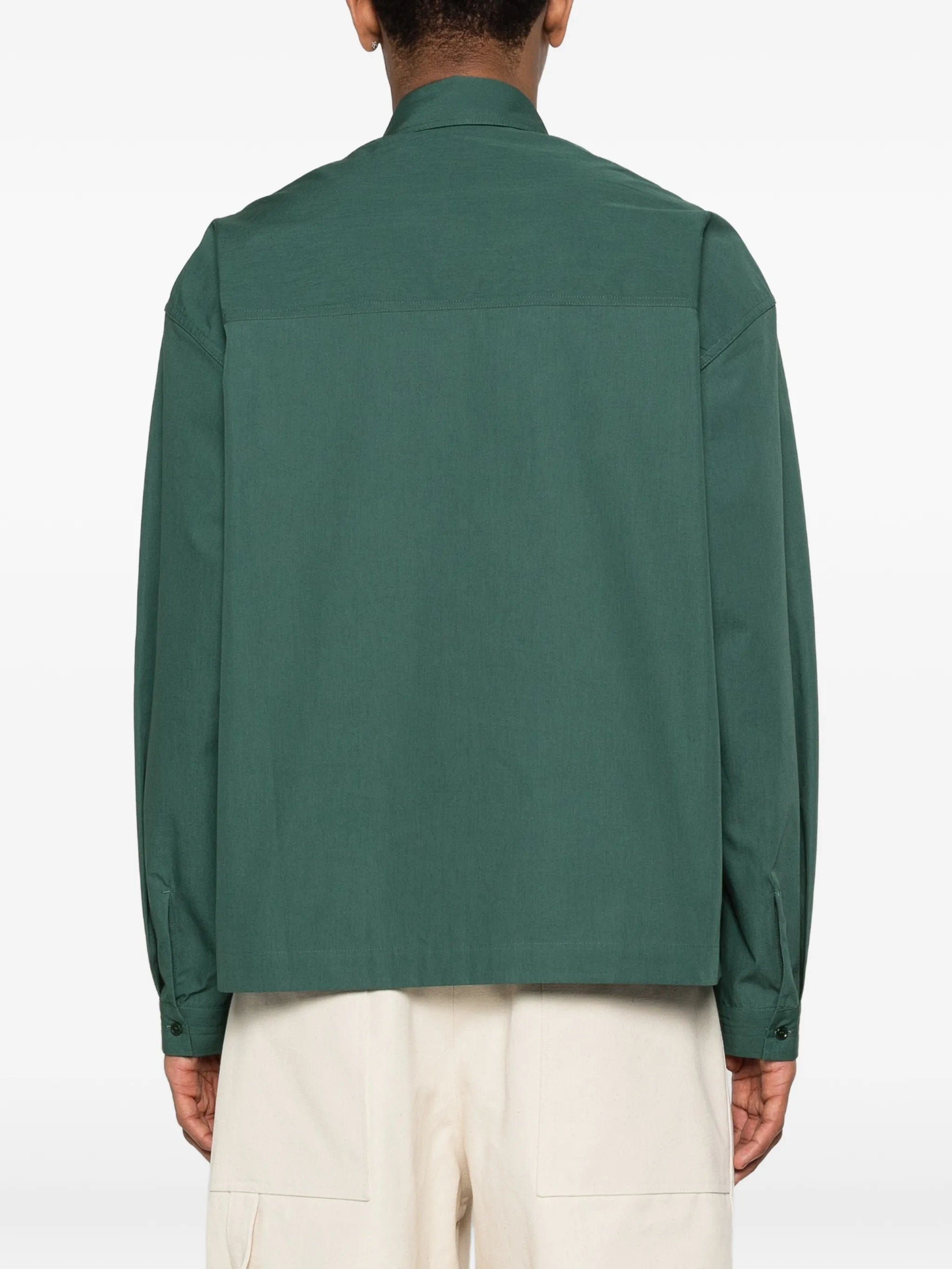 SAGE Nation Oval oversized pocket shirt