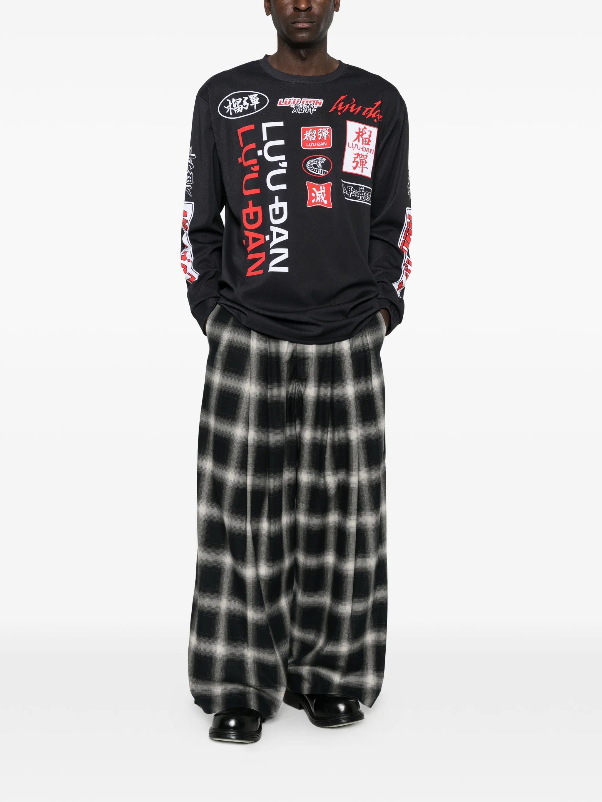 LỰU ĐẠN printed sweatshirt