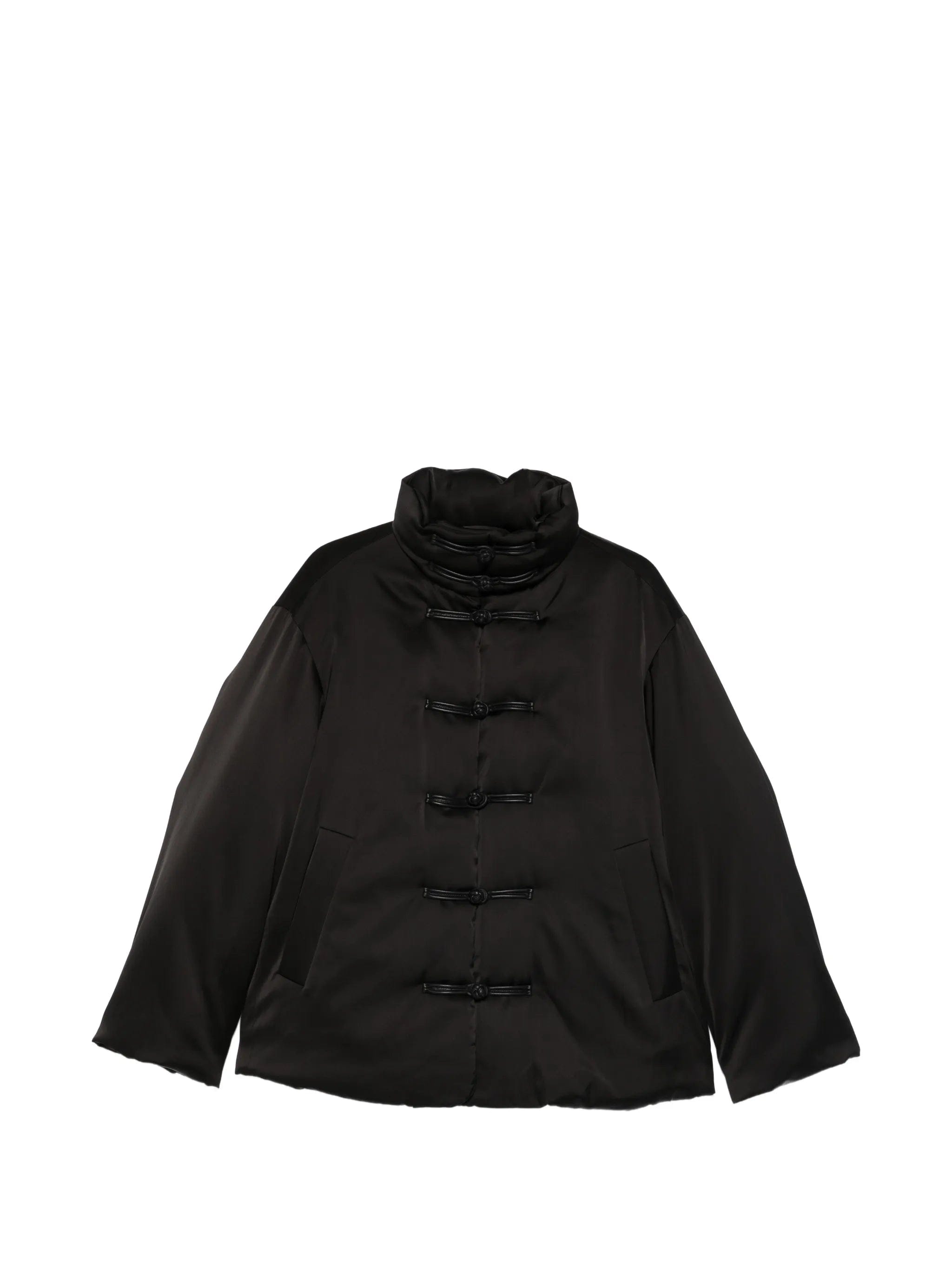 Róhe satin - effect puffer jacket
