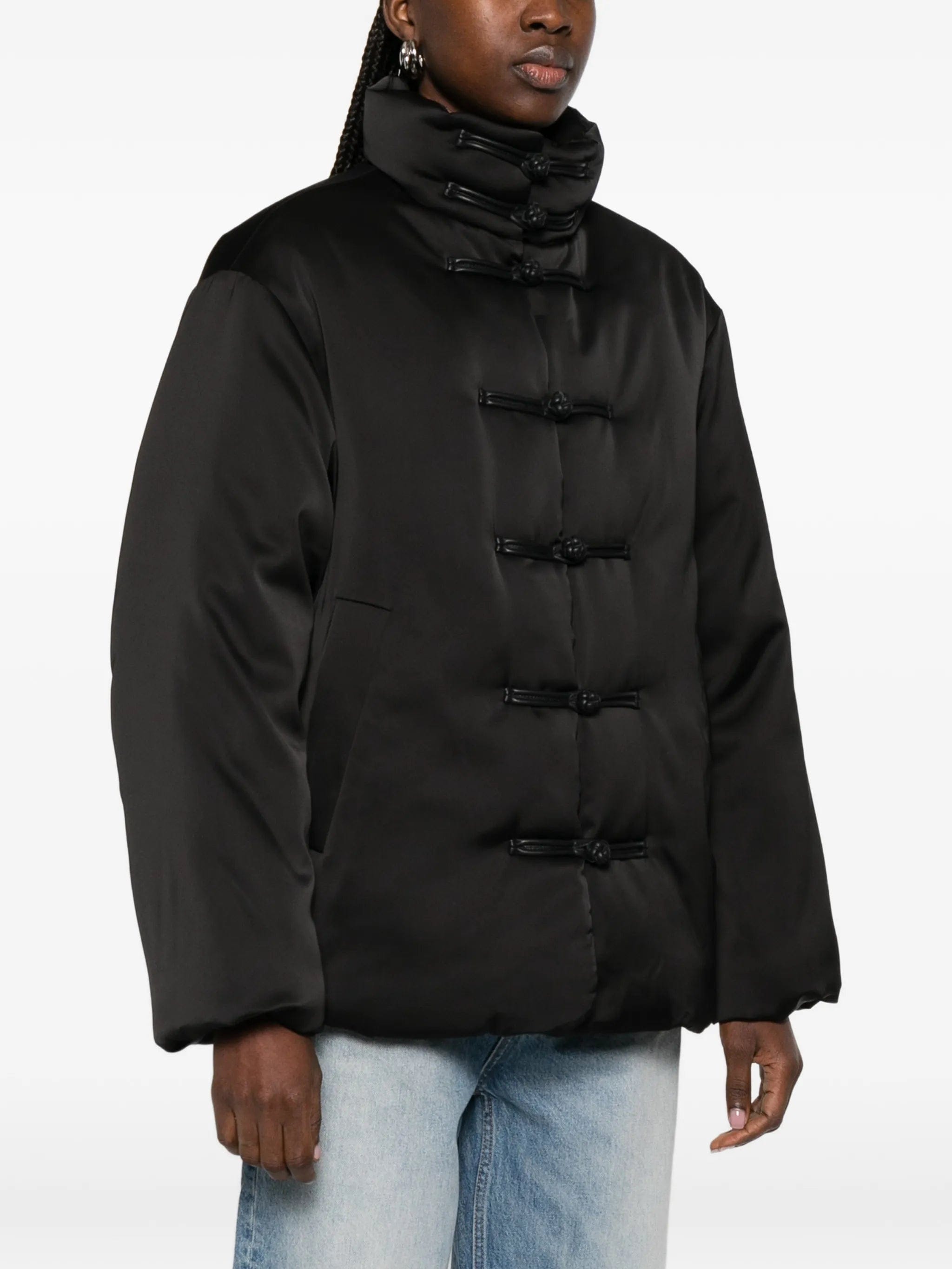 Róhe satin - effect puffer jacket