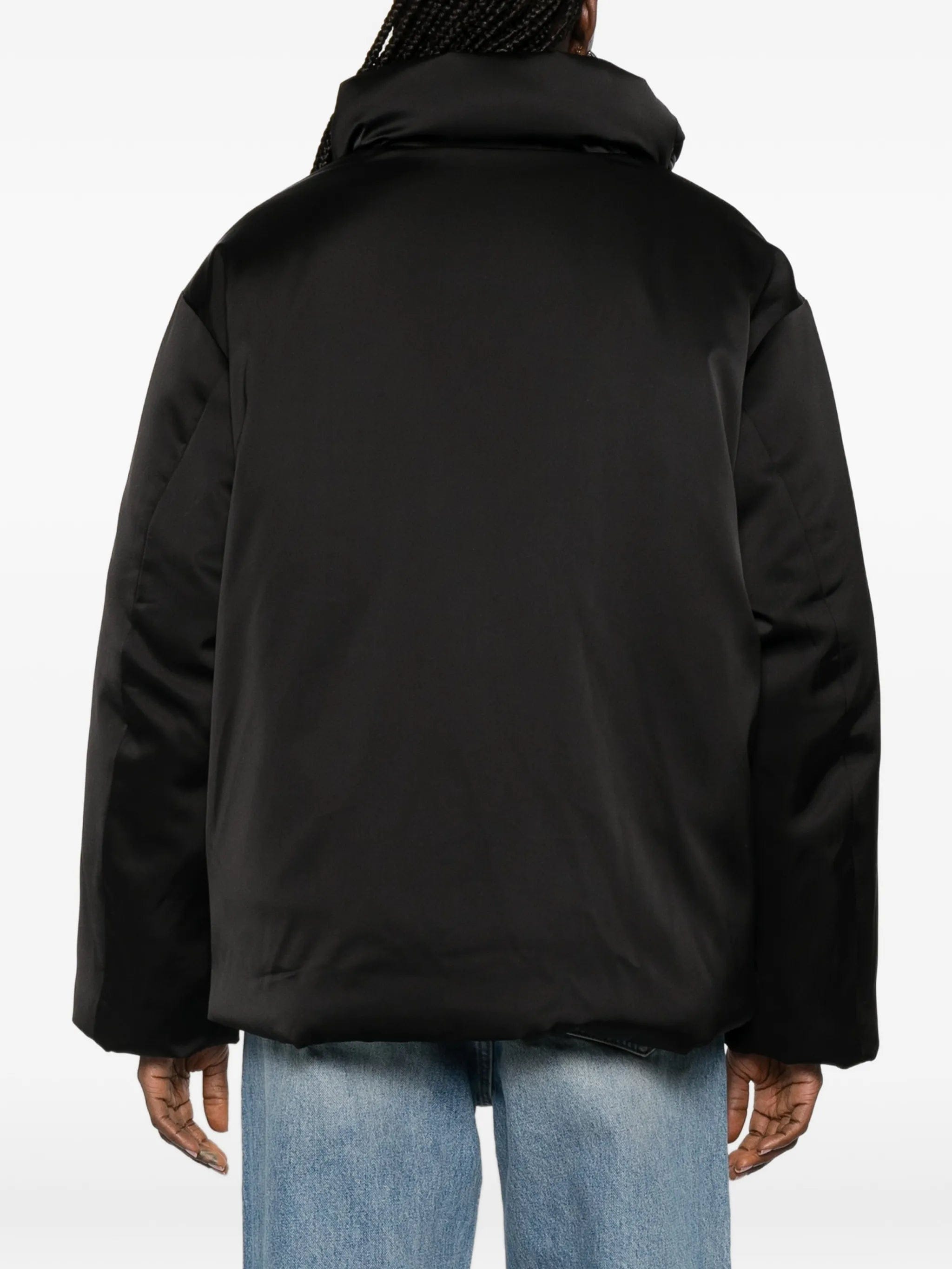 Róhe satin - effect puffer jacket