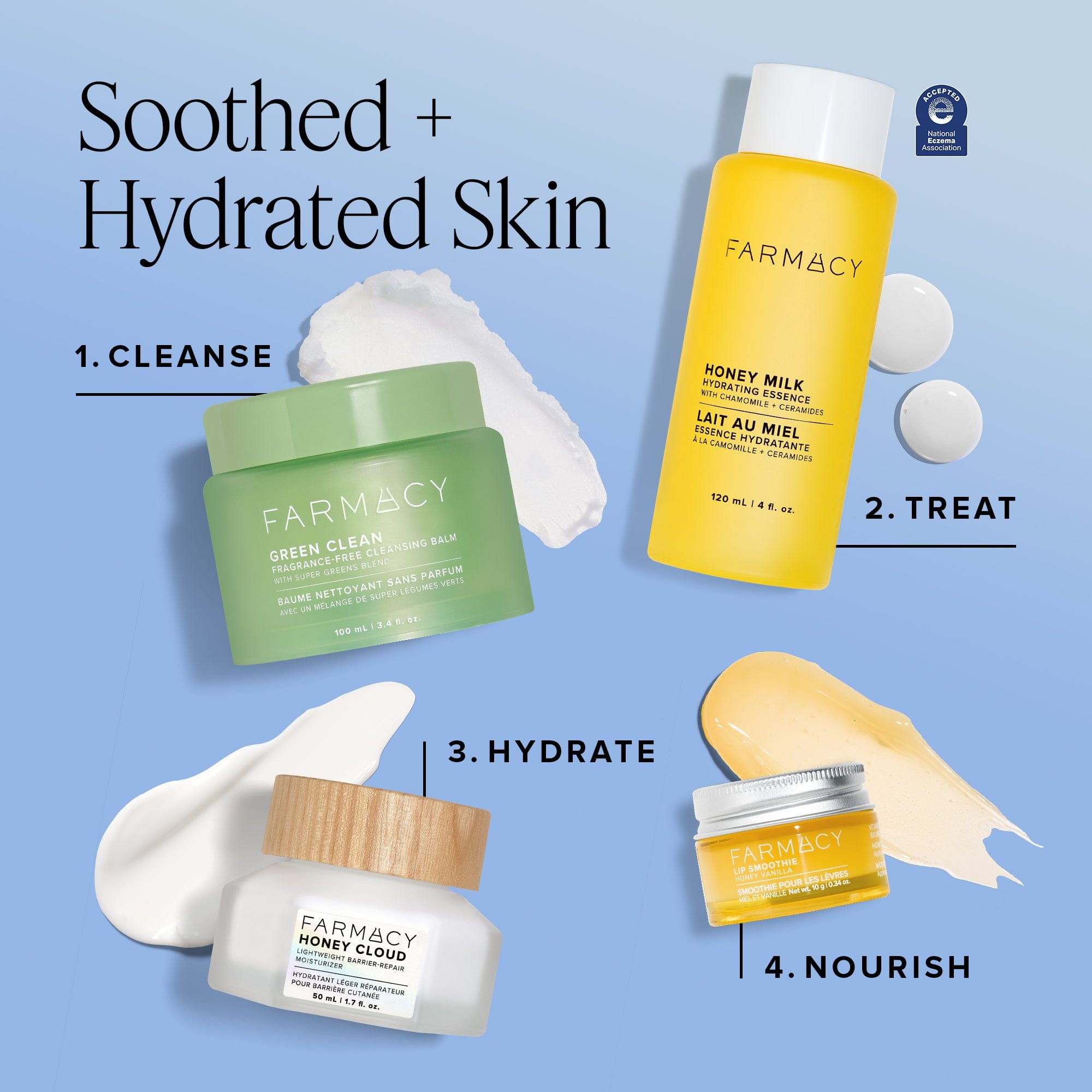 Farmacy Beauty Honey Cloud Lightweight Barrier Repair Moisturizer Trial Size