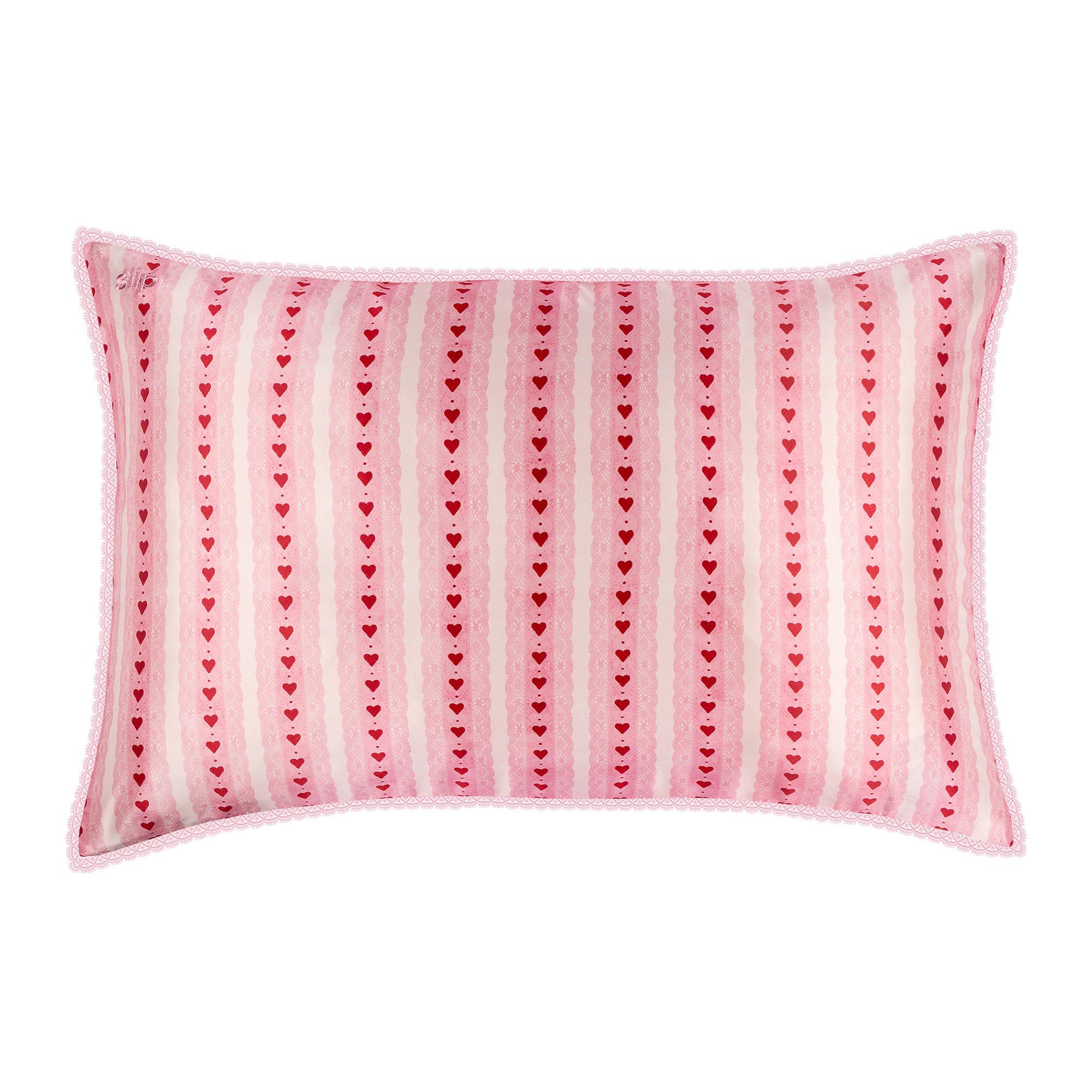Slip Pure Silk Queen Pillowcase with Lace Trim (Limited Edition)