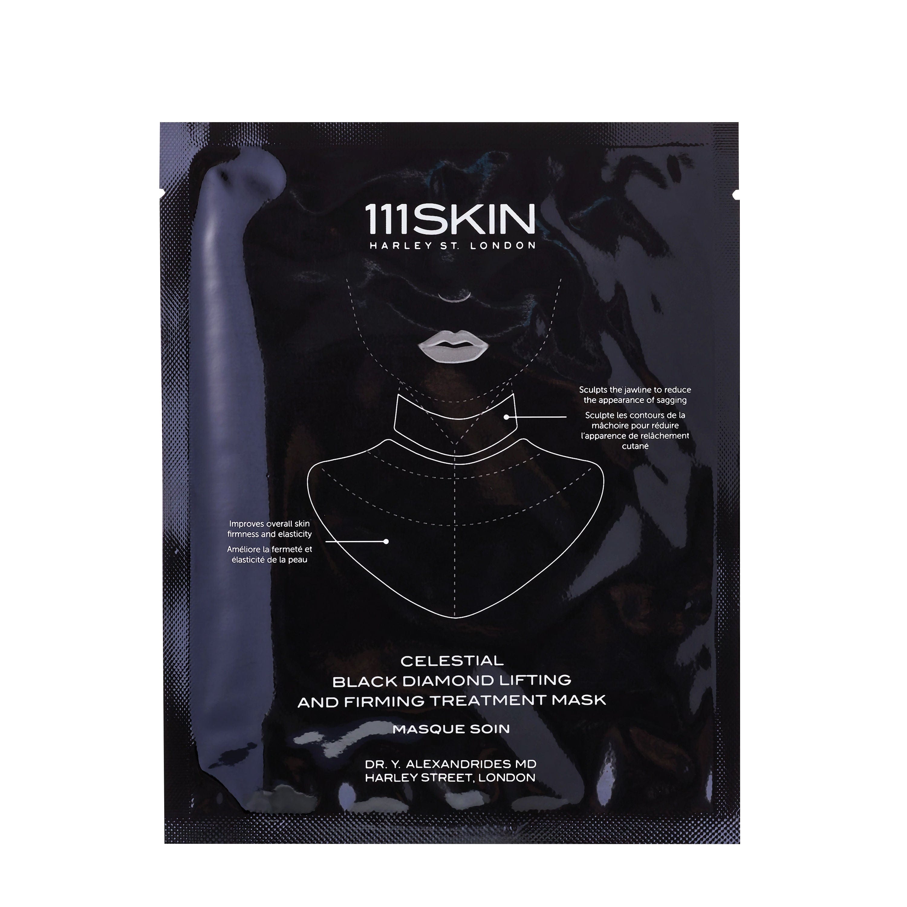 111skin Black Diamond Lifting and Firming Neck Mask