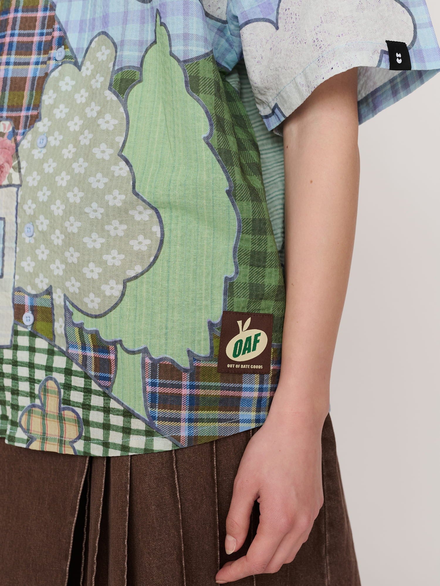 Lazy Oaf Village Gossip Short Sleeve Shirt