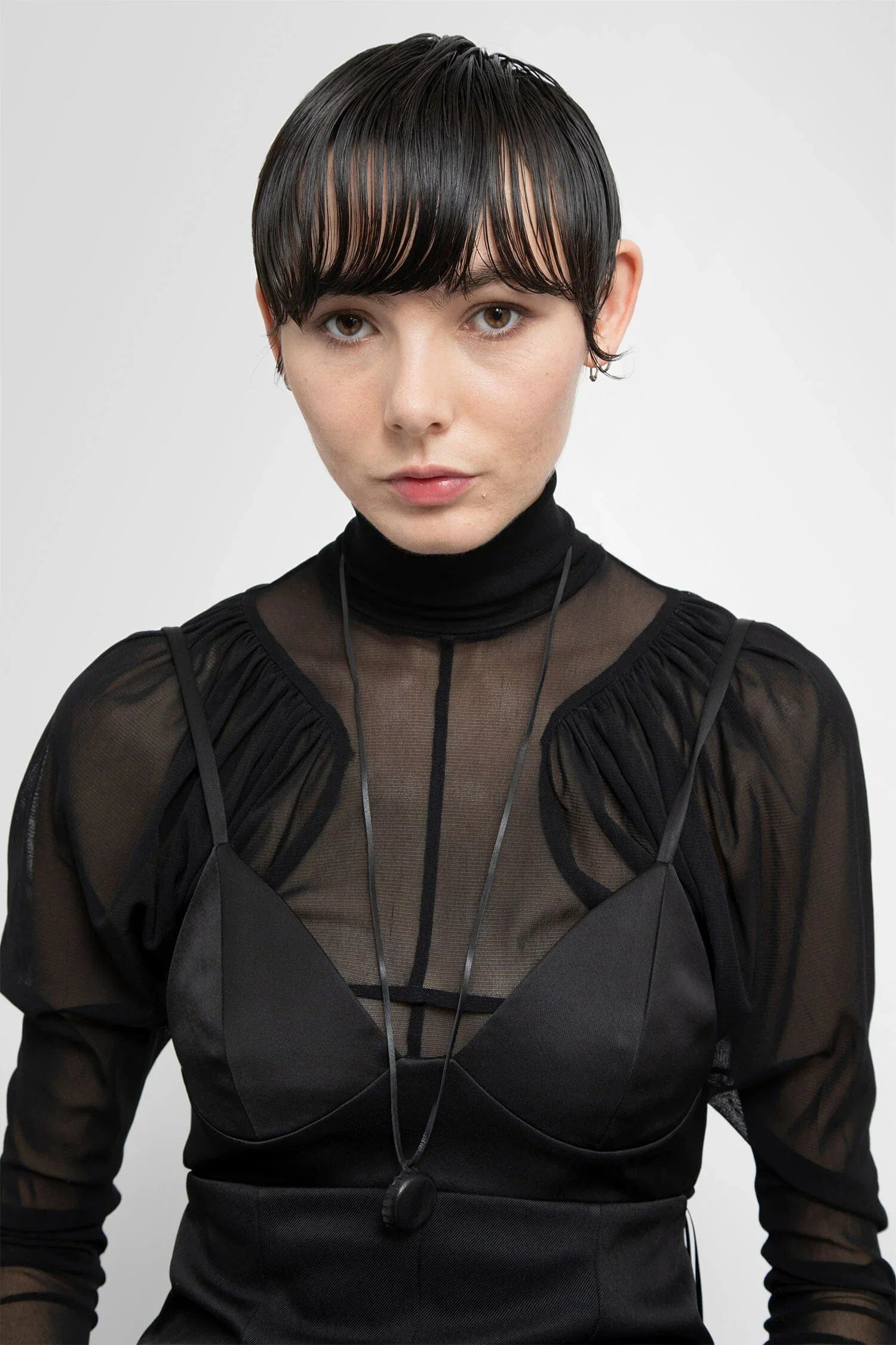 Natalia Brilli Leather Covered Resin Bottle Cap