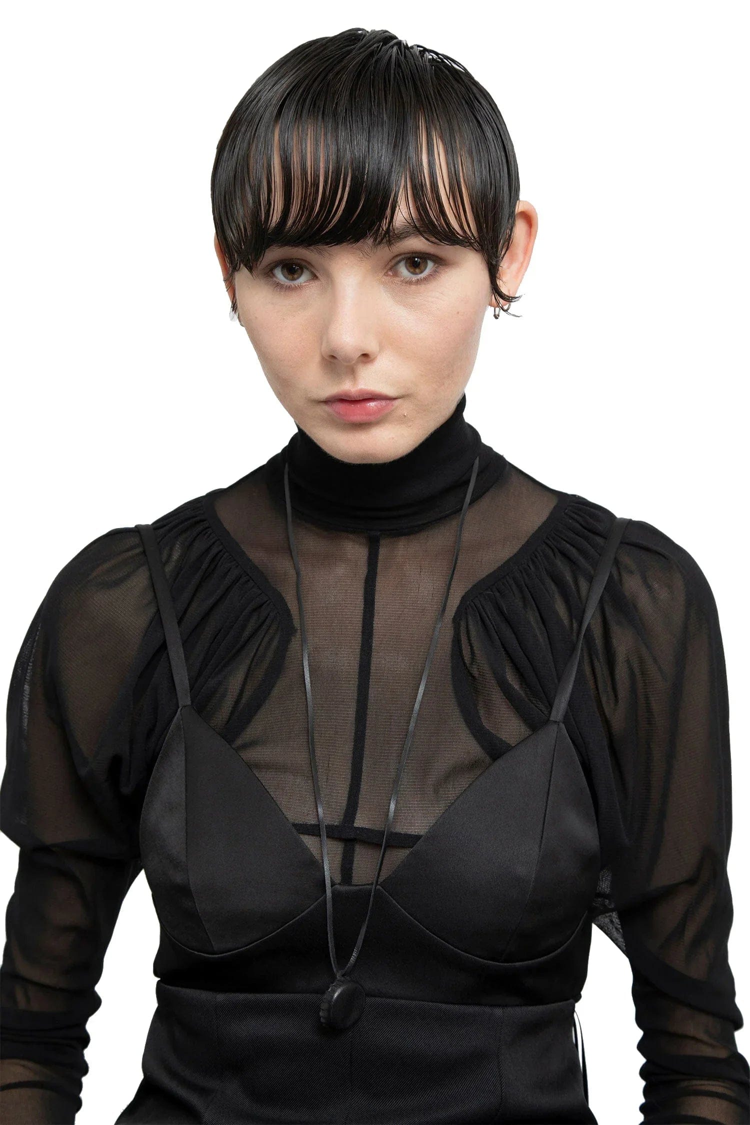 Natalia Brilli Leather Covered Resin Bottle Cap