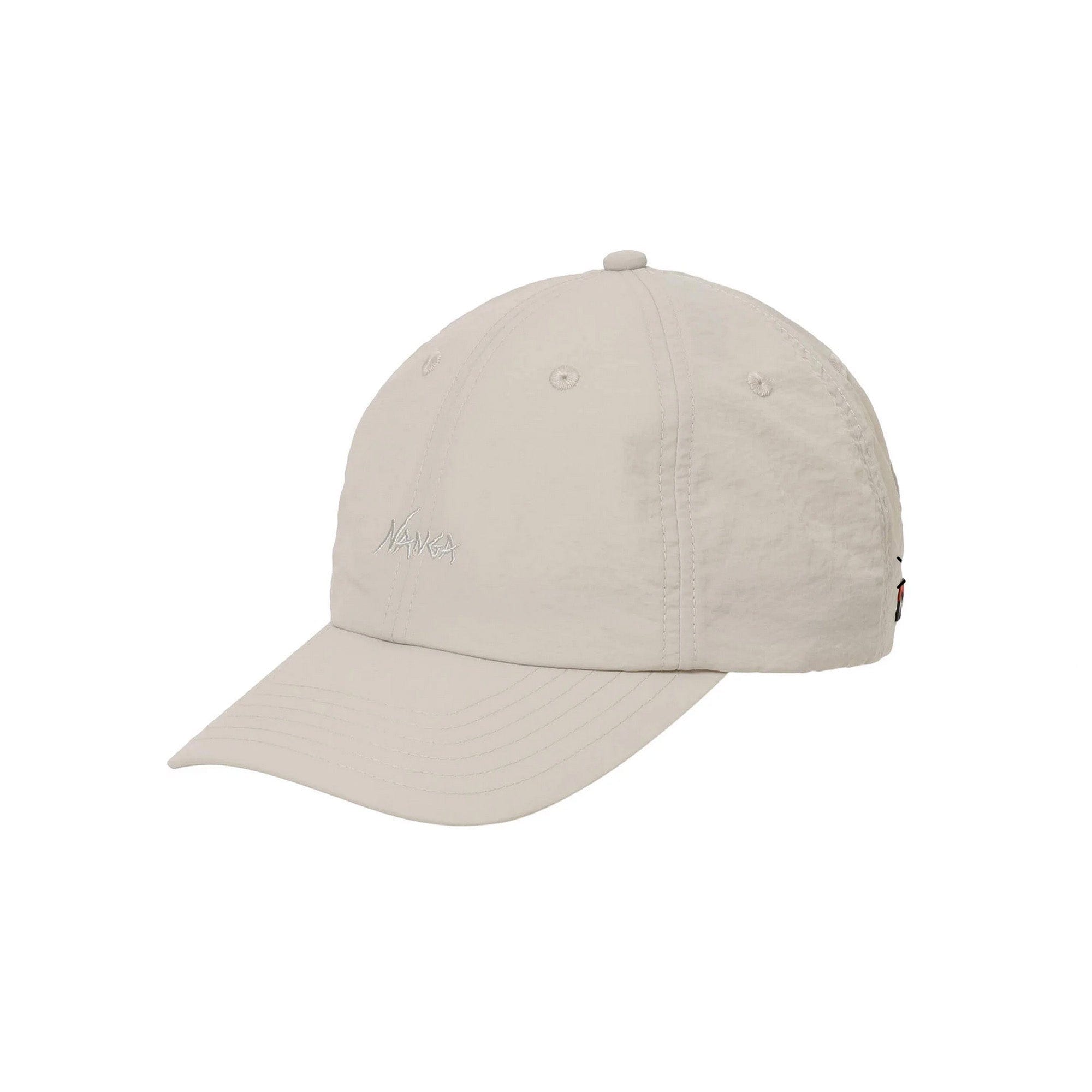 Nanga Nylon Tusser BB Cap - Ivory