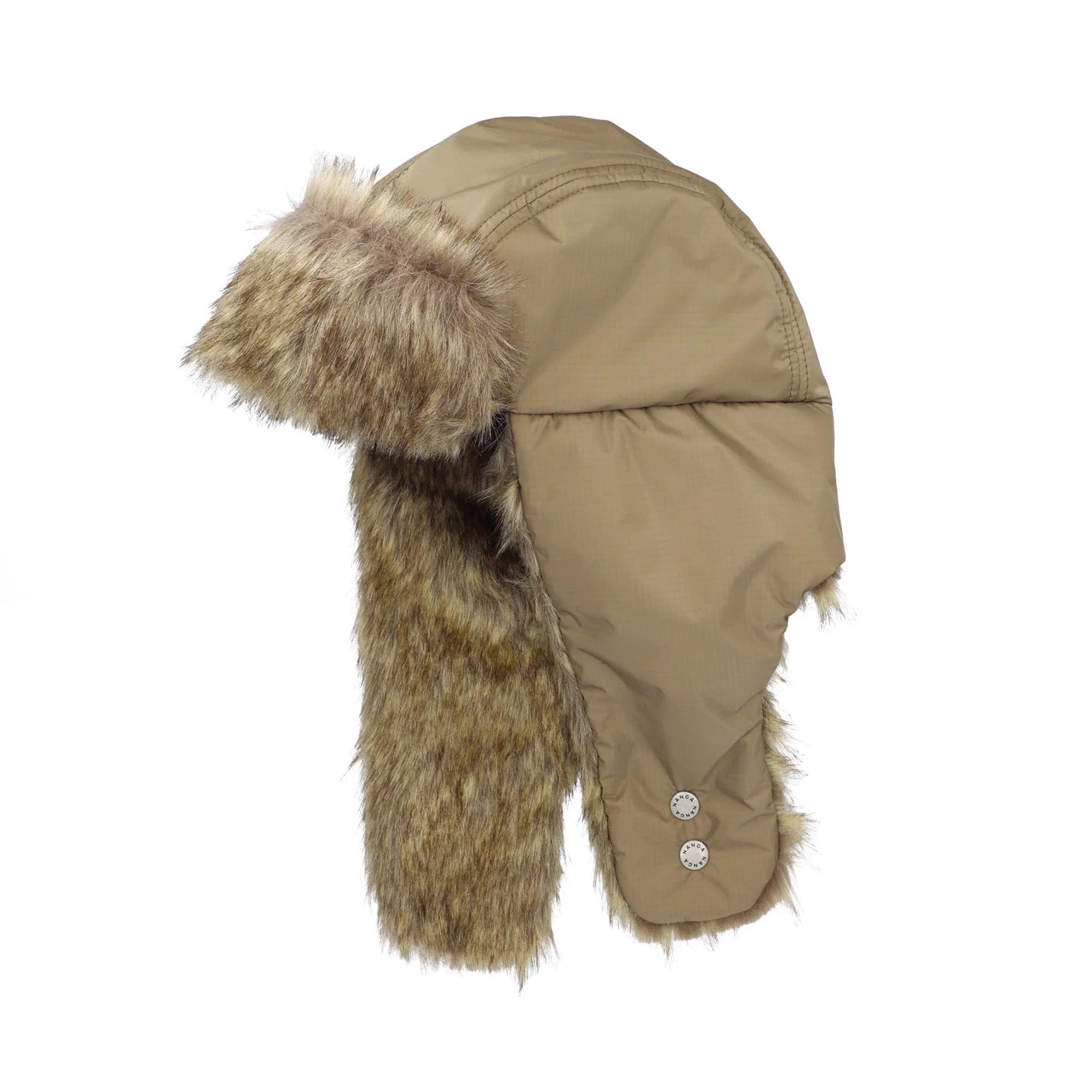 Nanga Aurora Tex Fur Flight Cap - Coyote