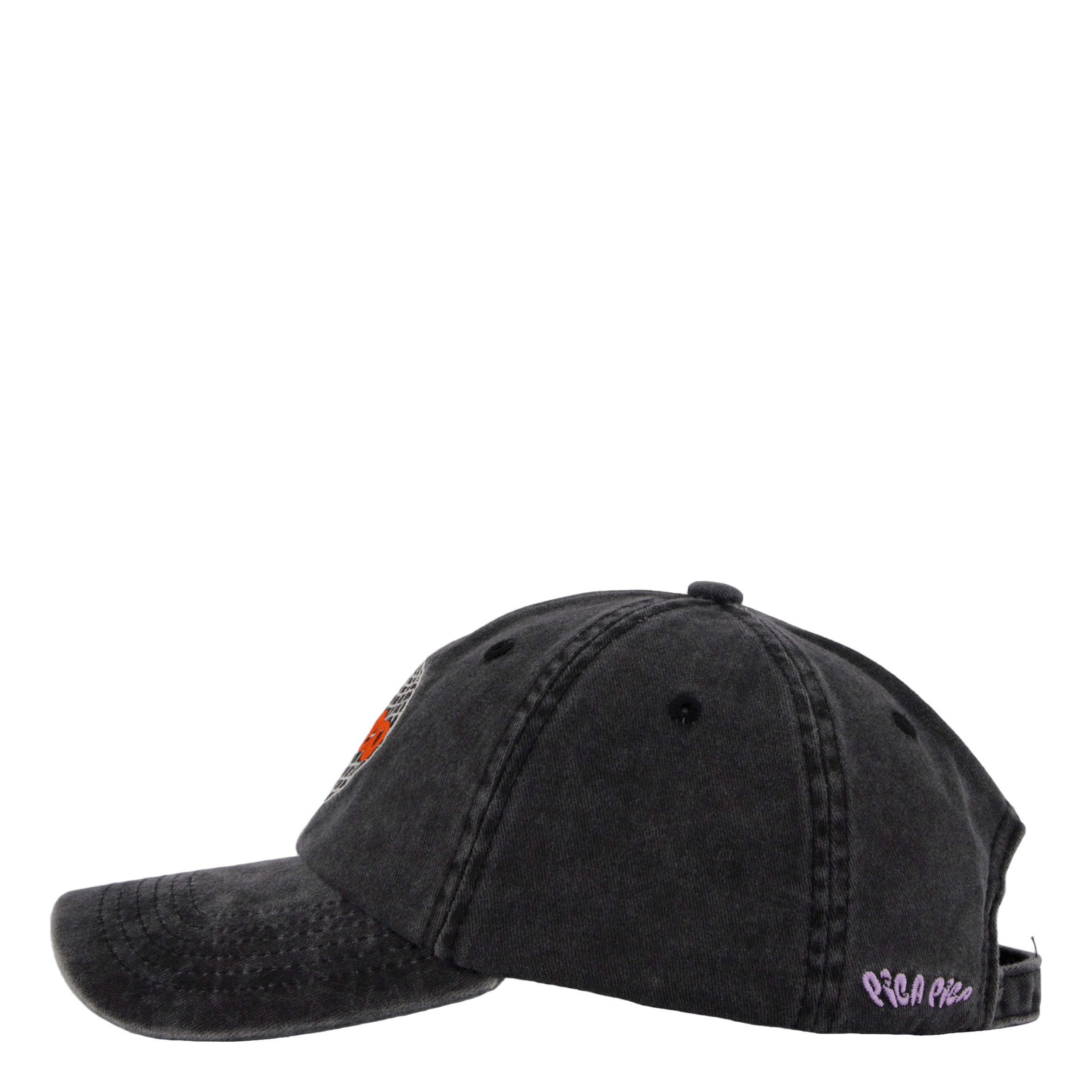 Pica Pica Disco Dad Cap Washed Black