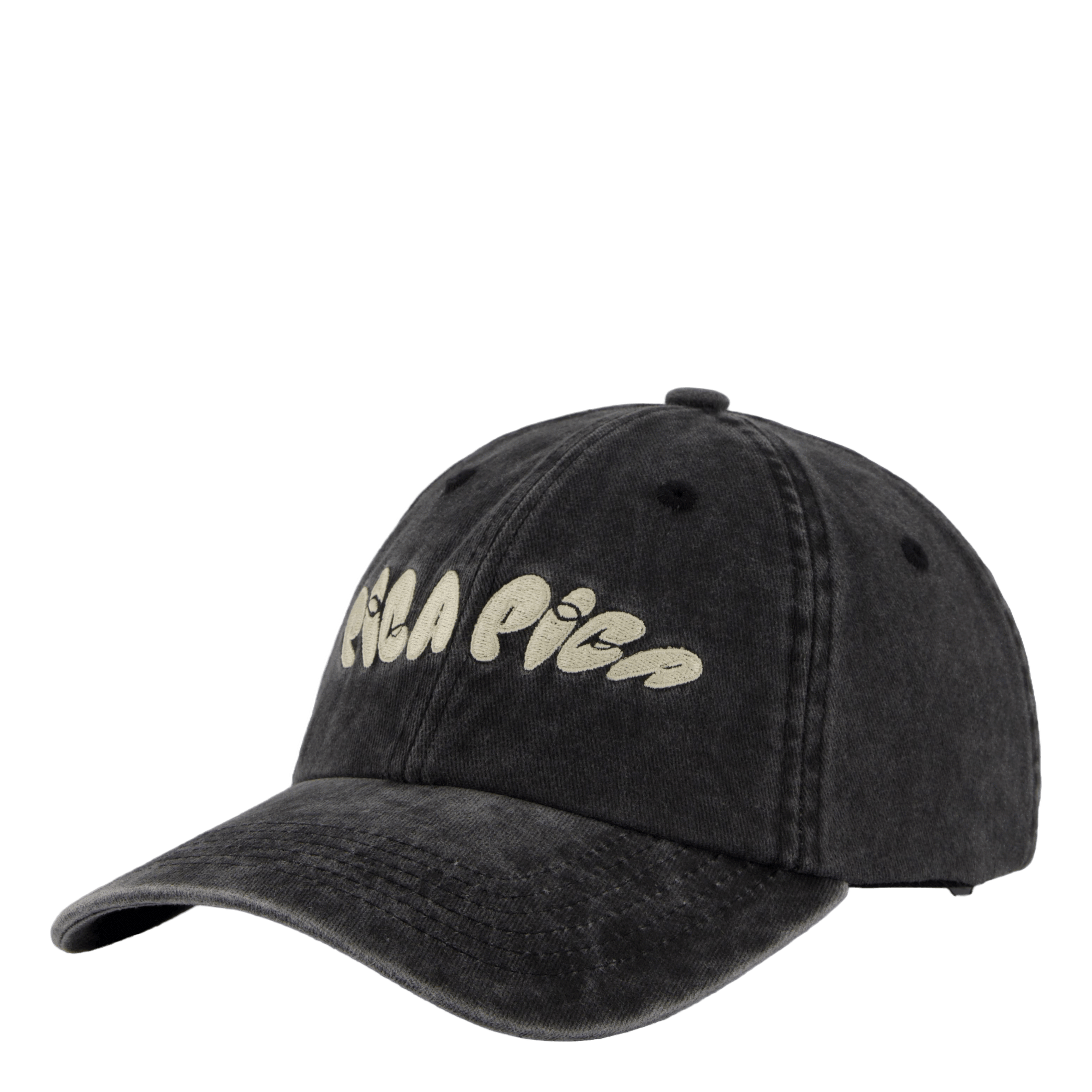Pica Pica No 1 Dad Cap Washed Black
