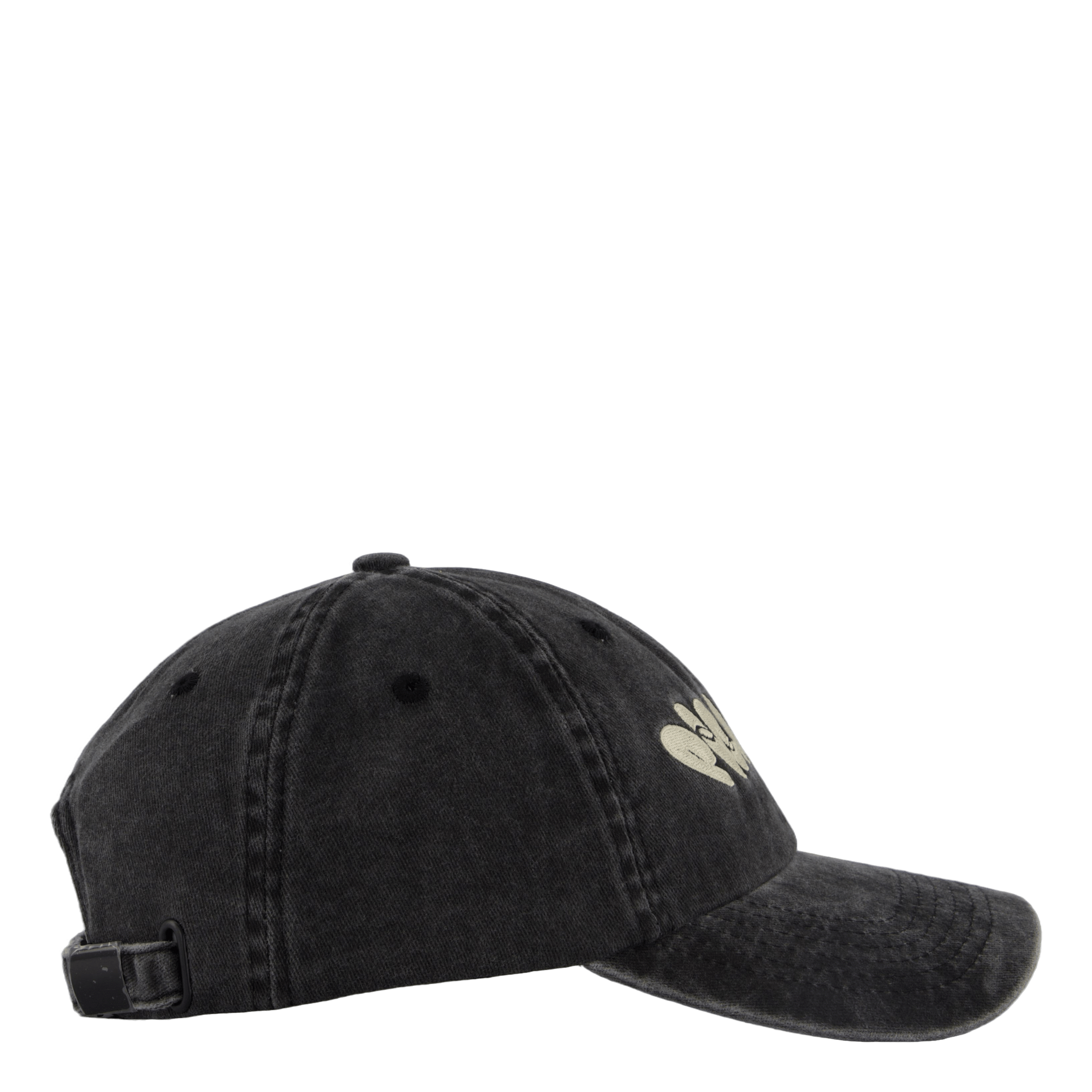 Pica Pica No 1 Dad Cap Washed Black