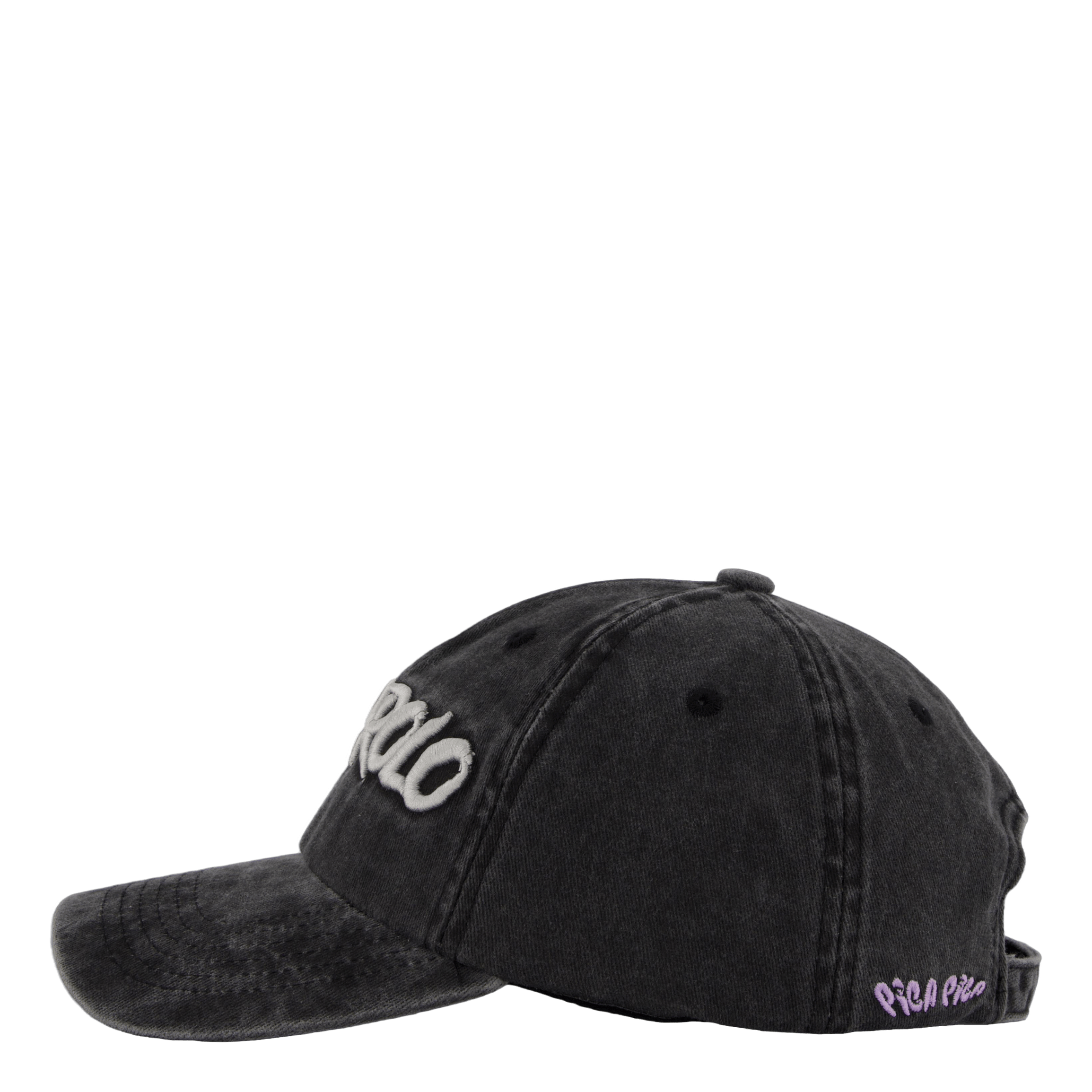 Pica Pica Barrrolo Dad Cap Washed Black