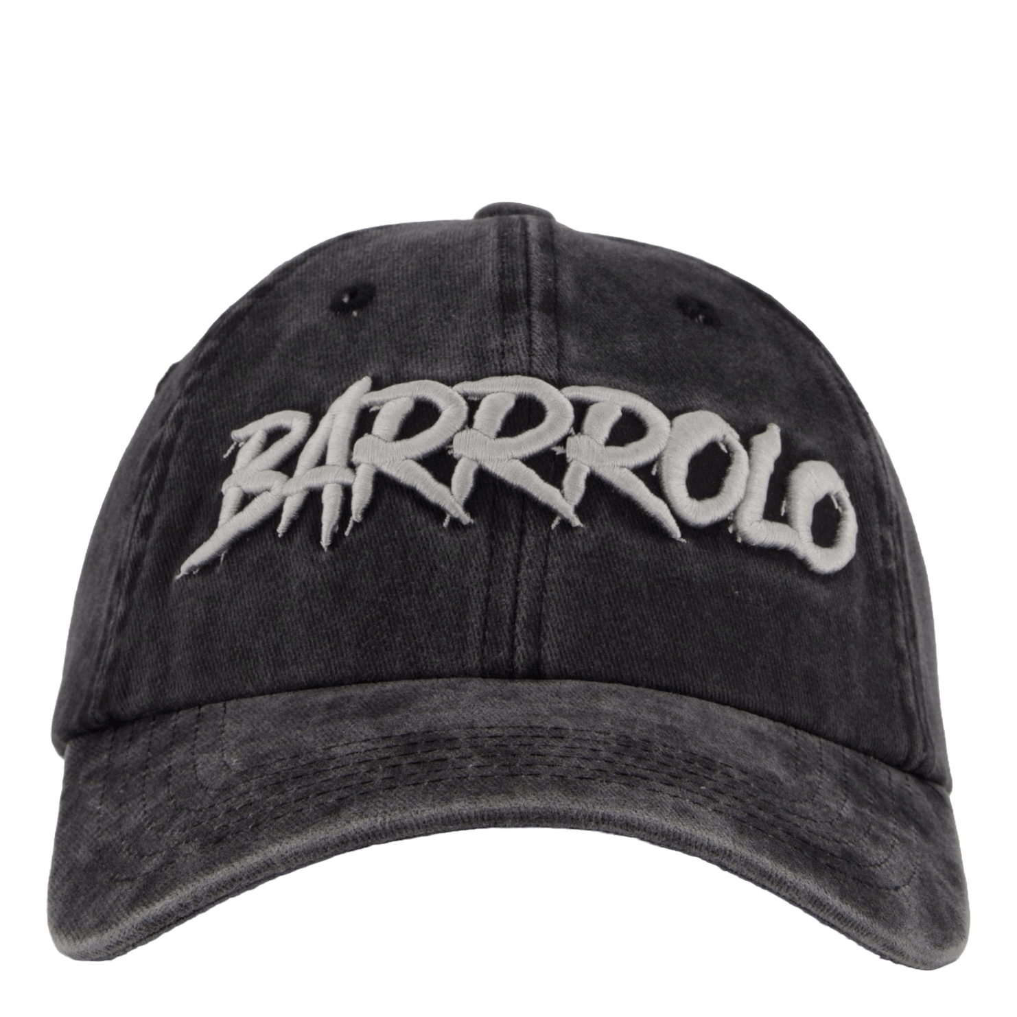 Pica Pica Barrrolo Dad Cap Washed Black