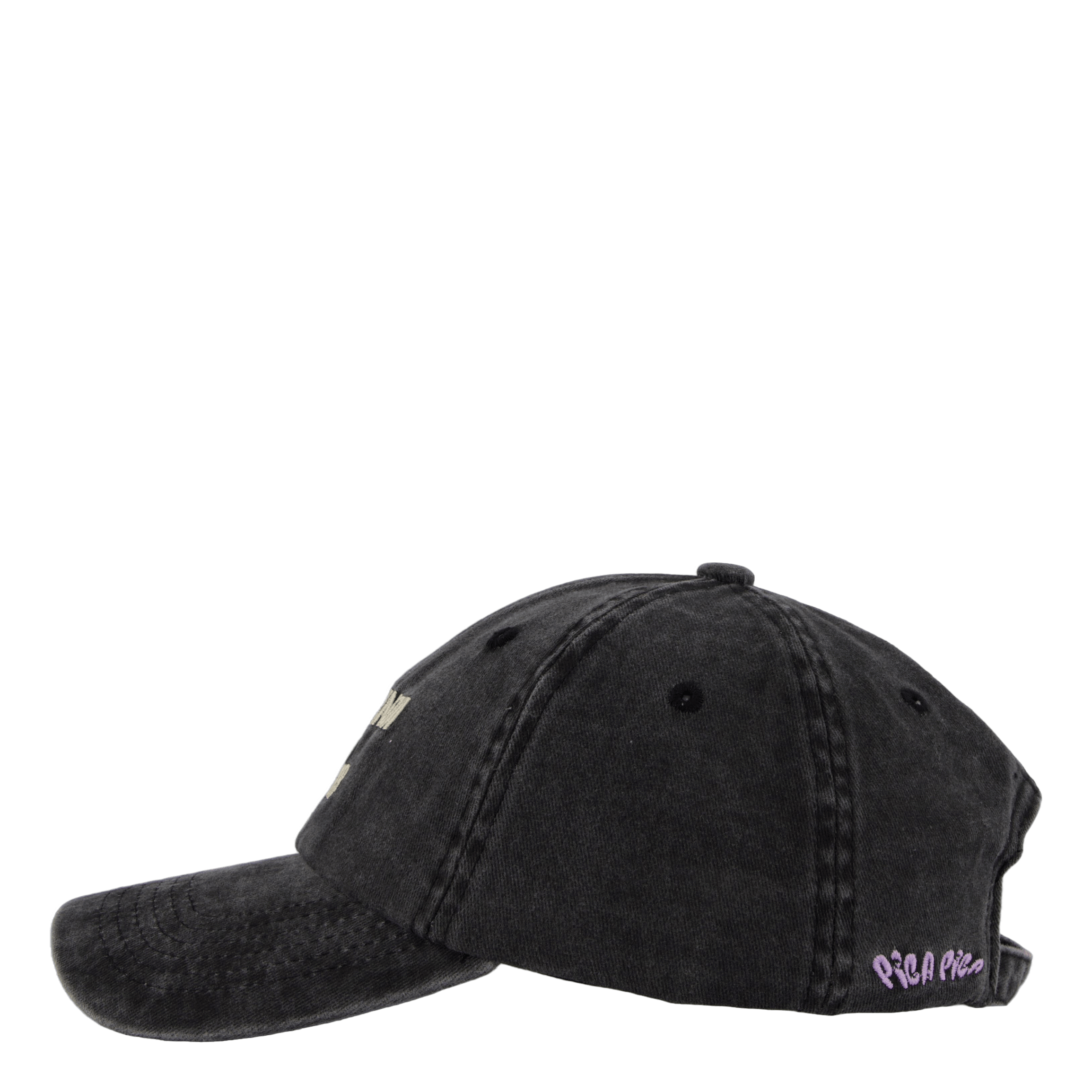 Pica Pica Mood Manager Dad Cap Washed Black