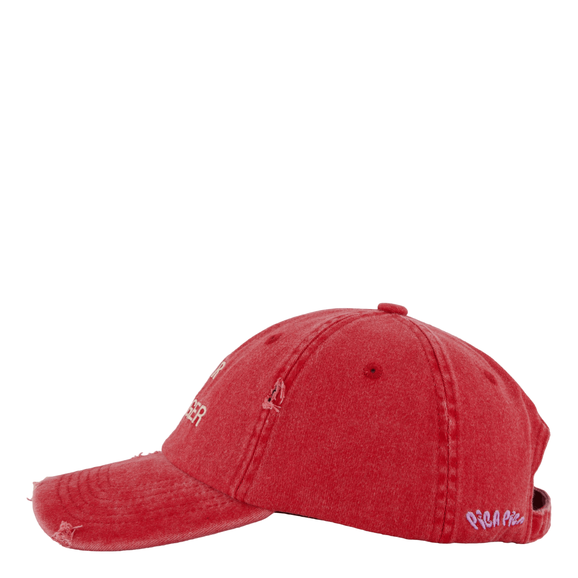 Pica Pica Disco Manager Vintage Dad Cap Washed Red