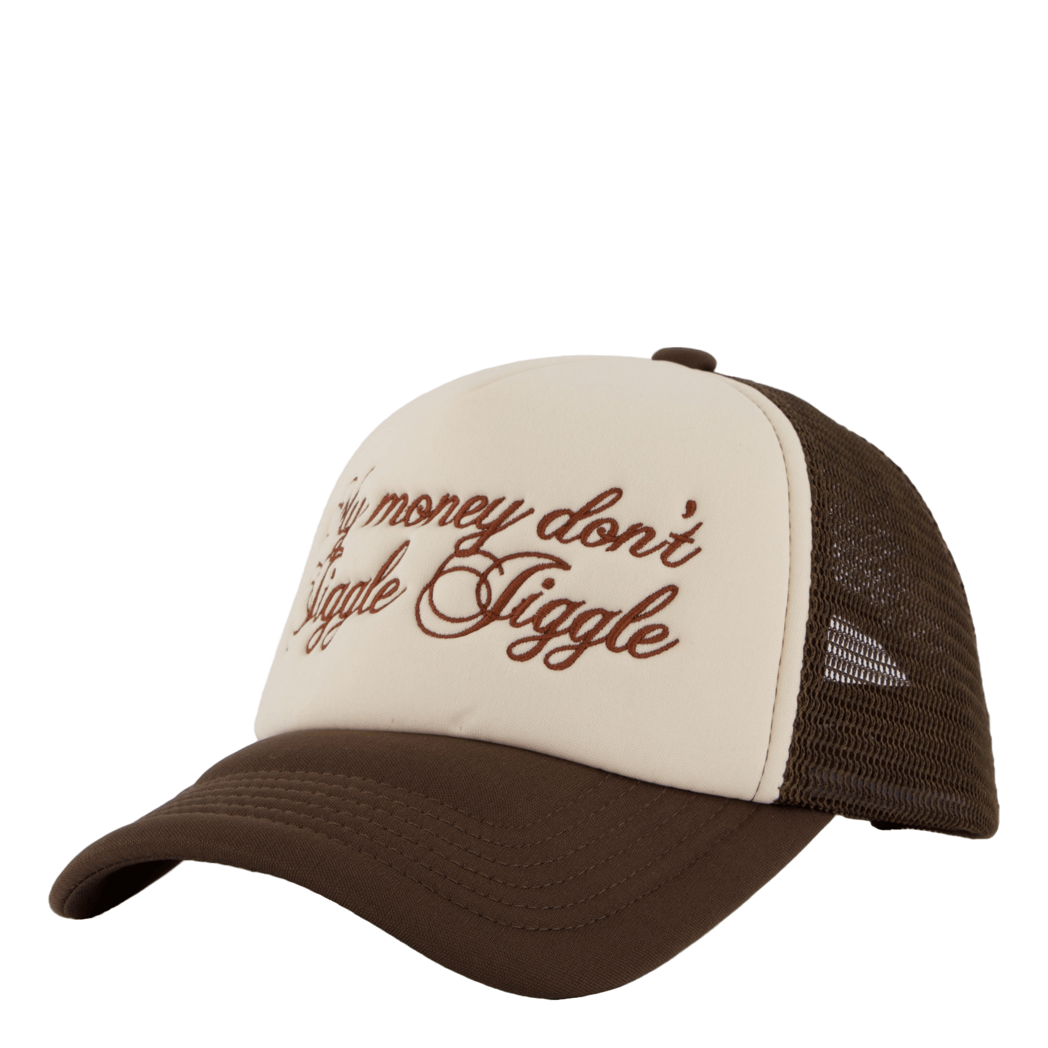 Pica Pica Jiggle Jiggle Trucker Cap Cappuccino Brown