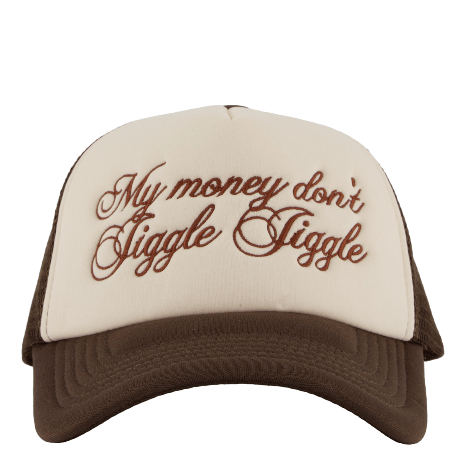 Pica Pica Jiggle Jiggle Trucker Cap Cappuccino Brown