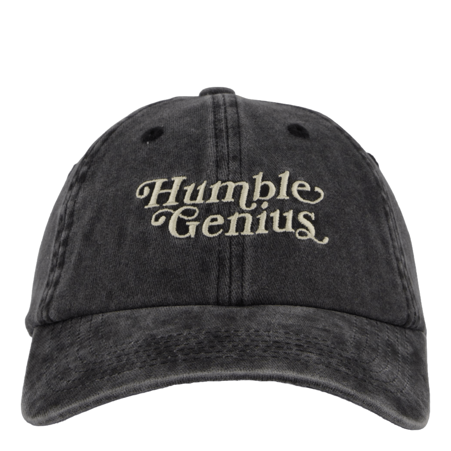 Pica Pica Humble Genius Dad Cap Washed Black