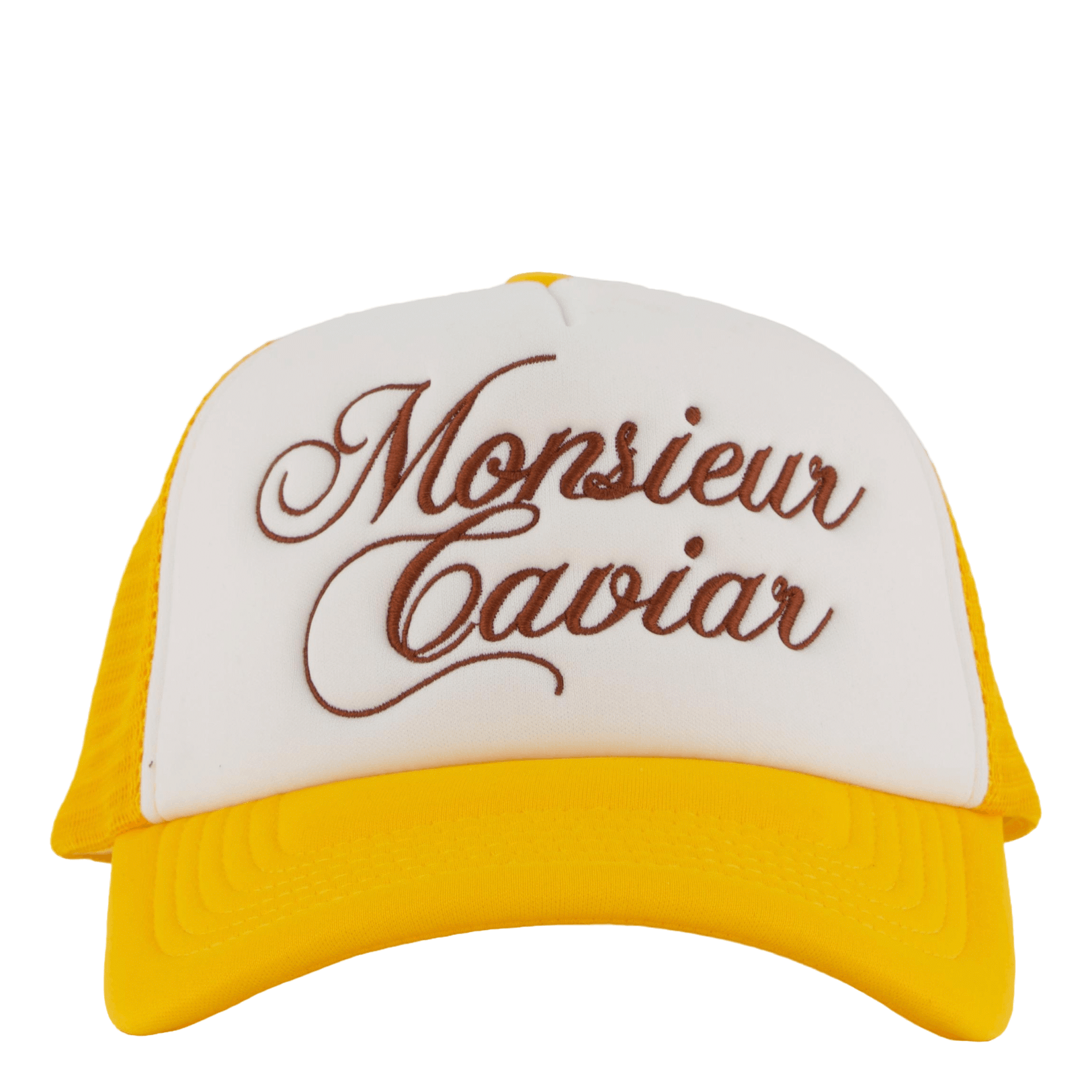 Pica Pica Monsieur Caviar Trucker Cap Yellow