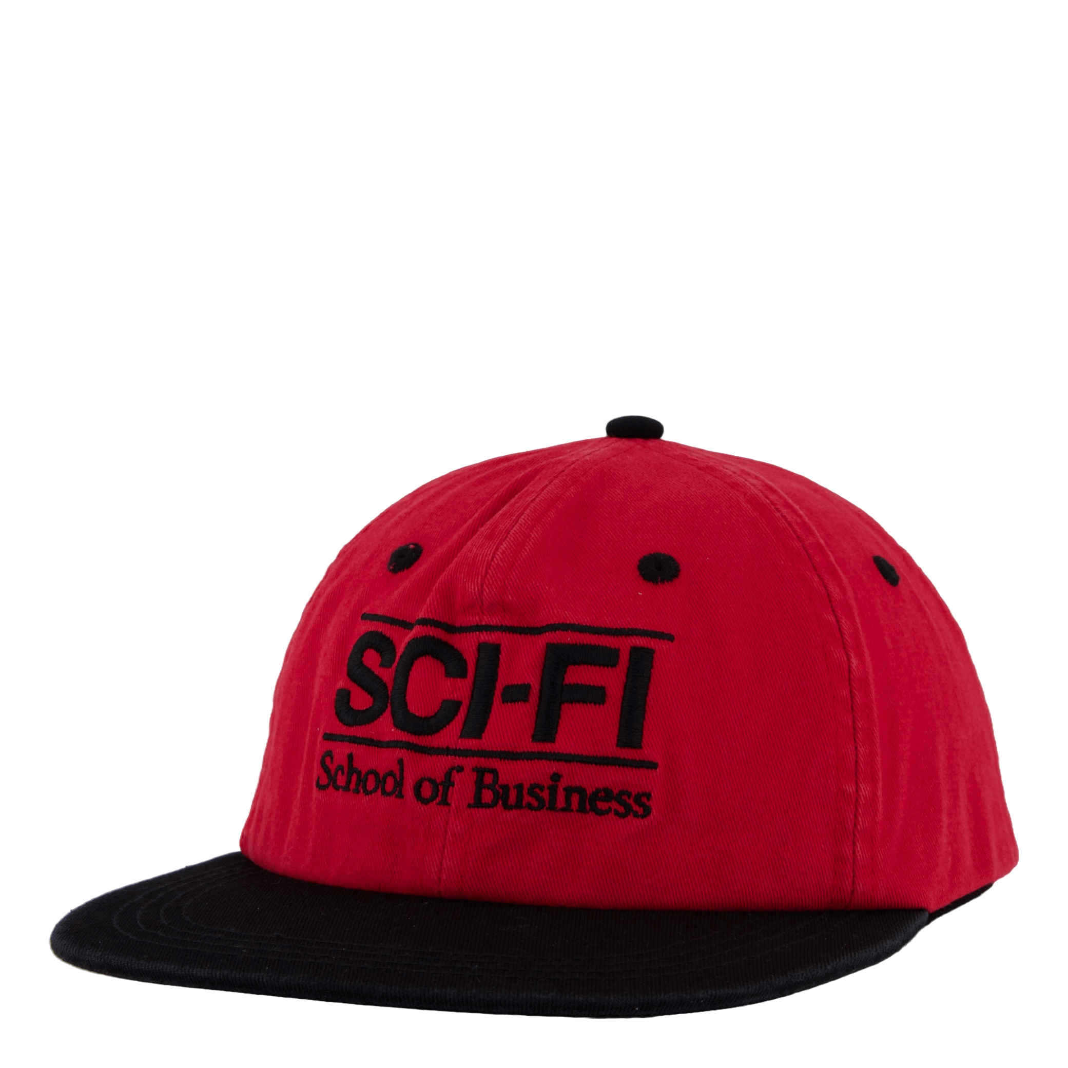 Sci-Fi Fantasy School Of Business Hat Red/black