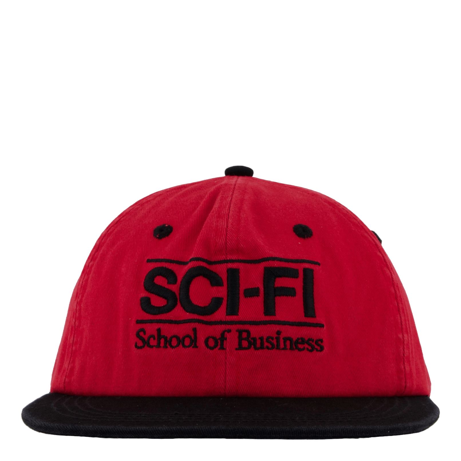 Sci-Fi Fantasy School Of Business Hat Red/black