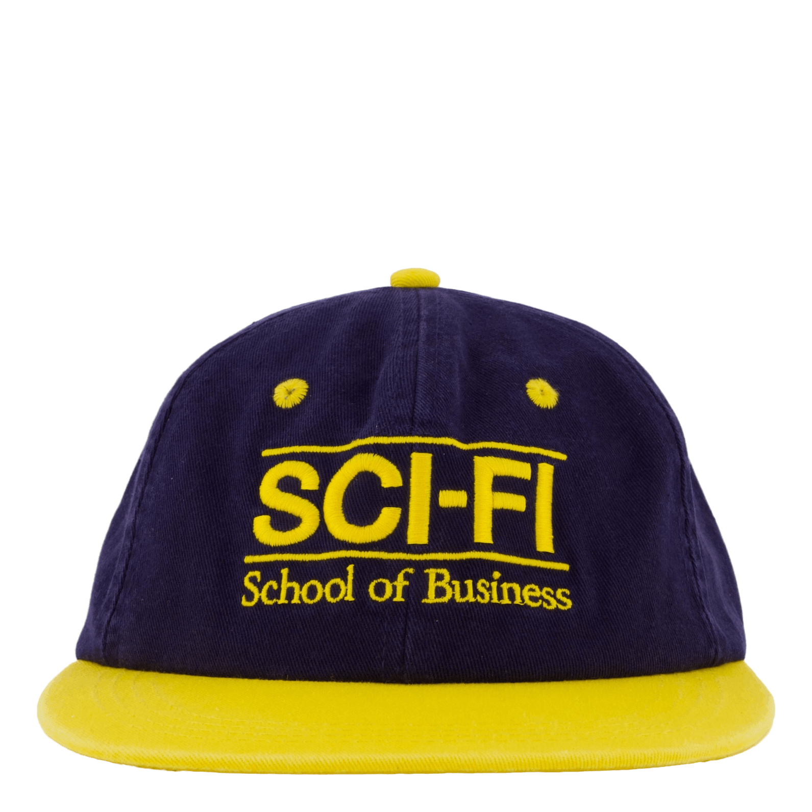 Sci-Fi Fantasy School Of Business Hat Navy/yellow