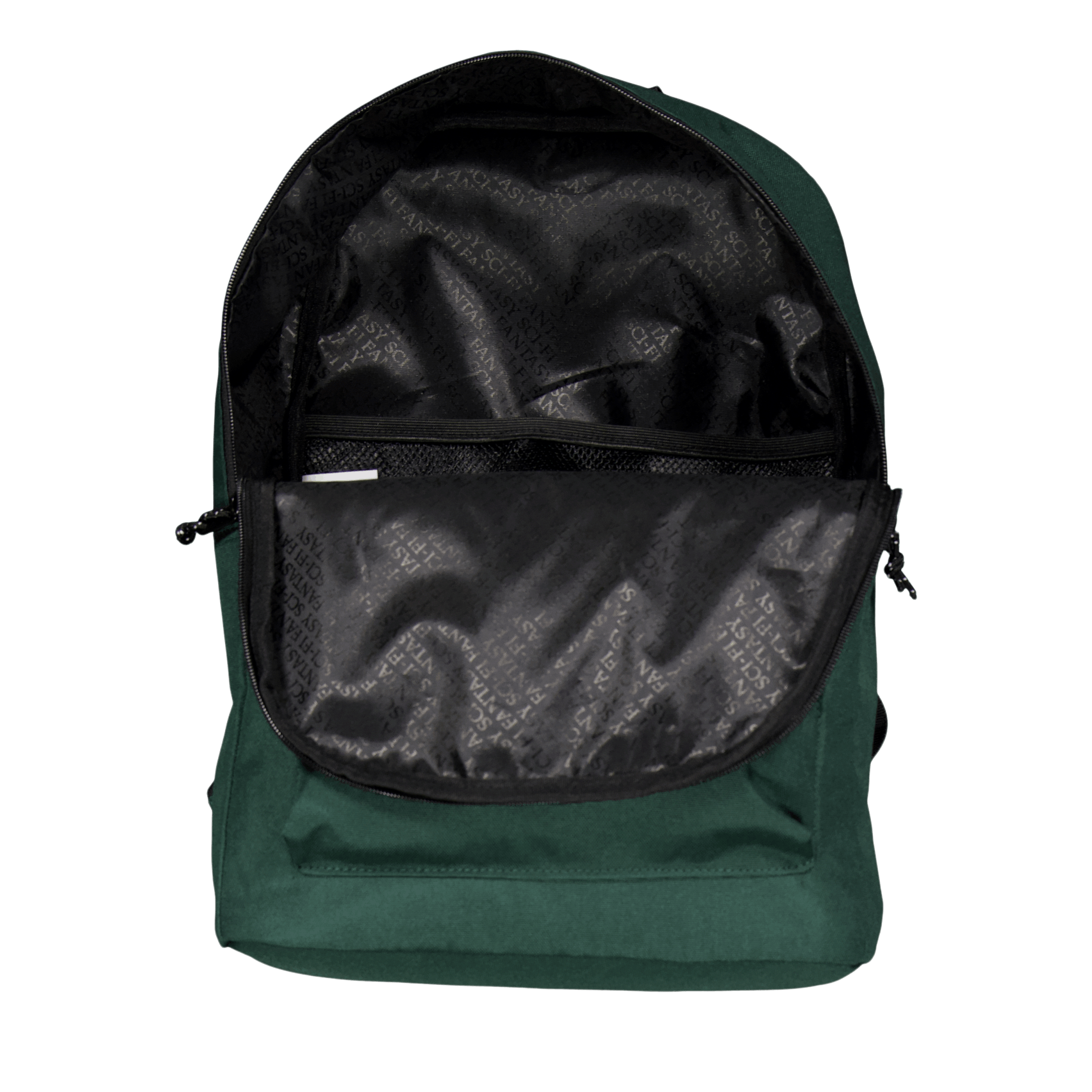 Sci-Fi Fantasy X Logo Backpack Green