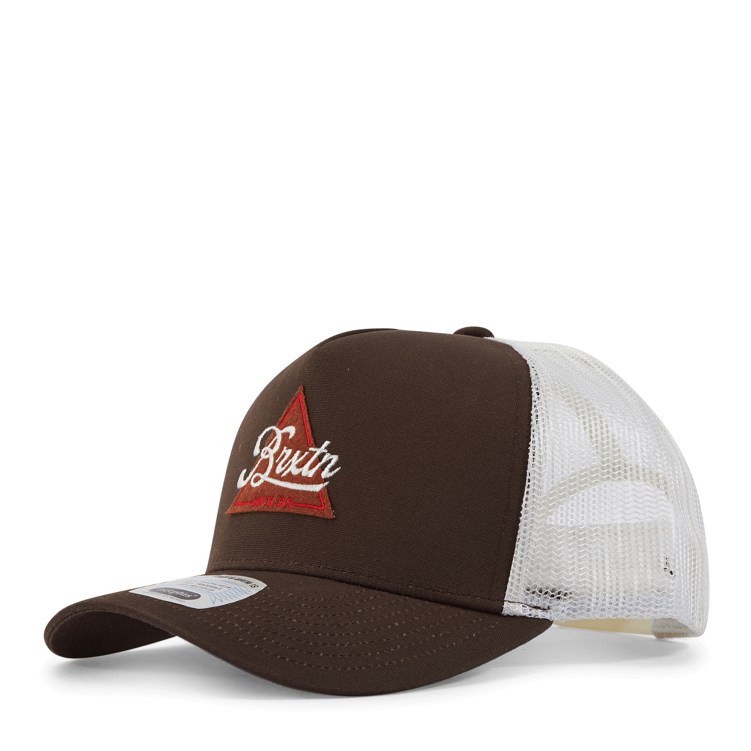 Brixton Earlston x C Mp Trucker Hat Dark Earth/off White