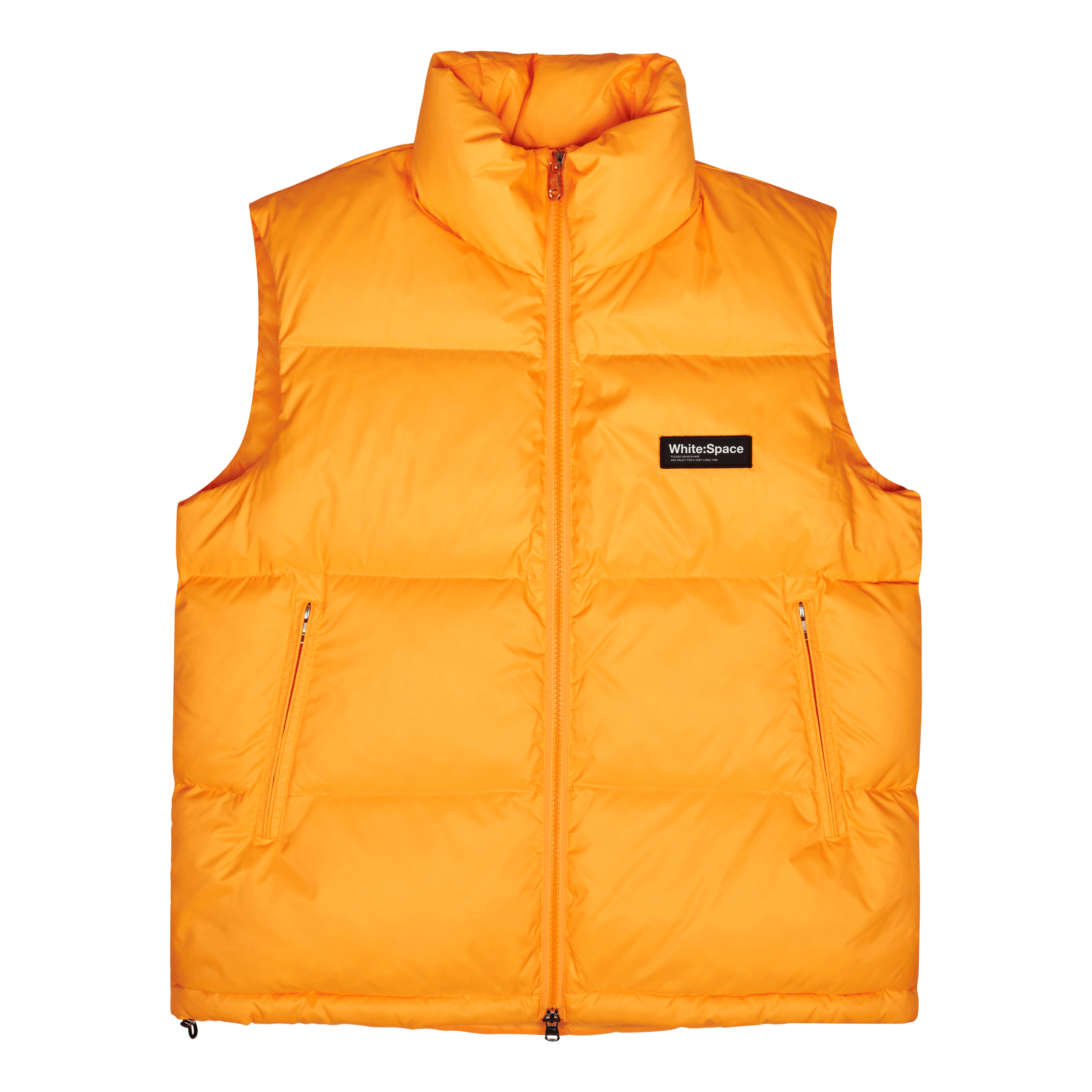 White:space Scott Down Vest Bright Orange