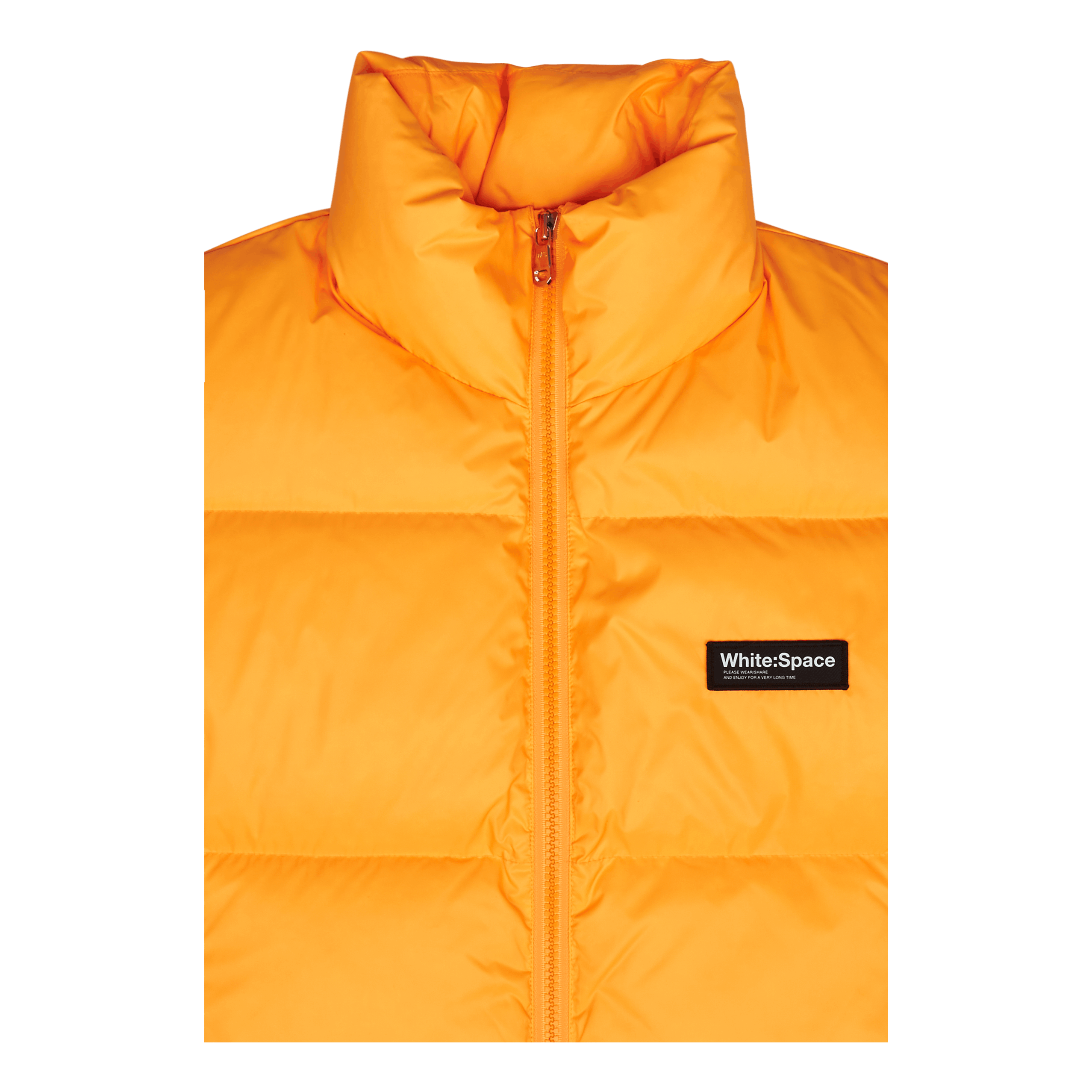 White:space Scott Down Vest Bright Orange