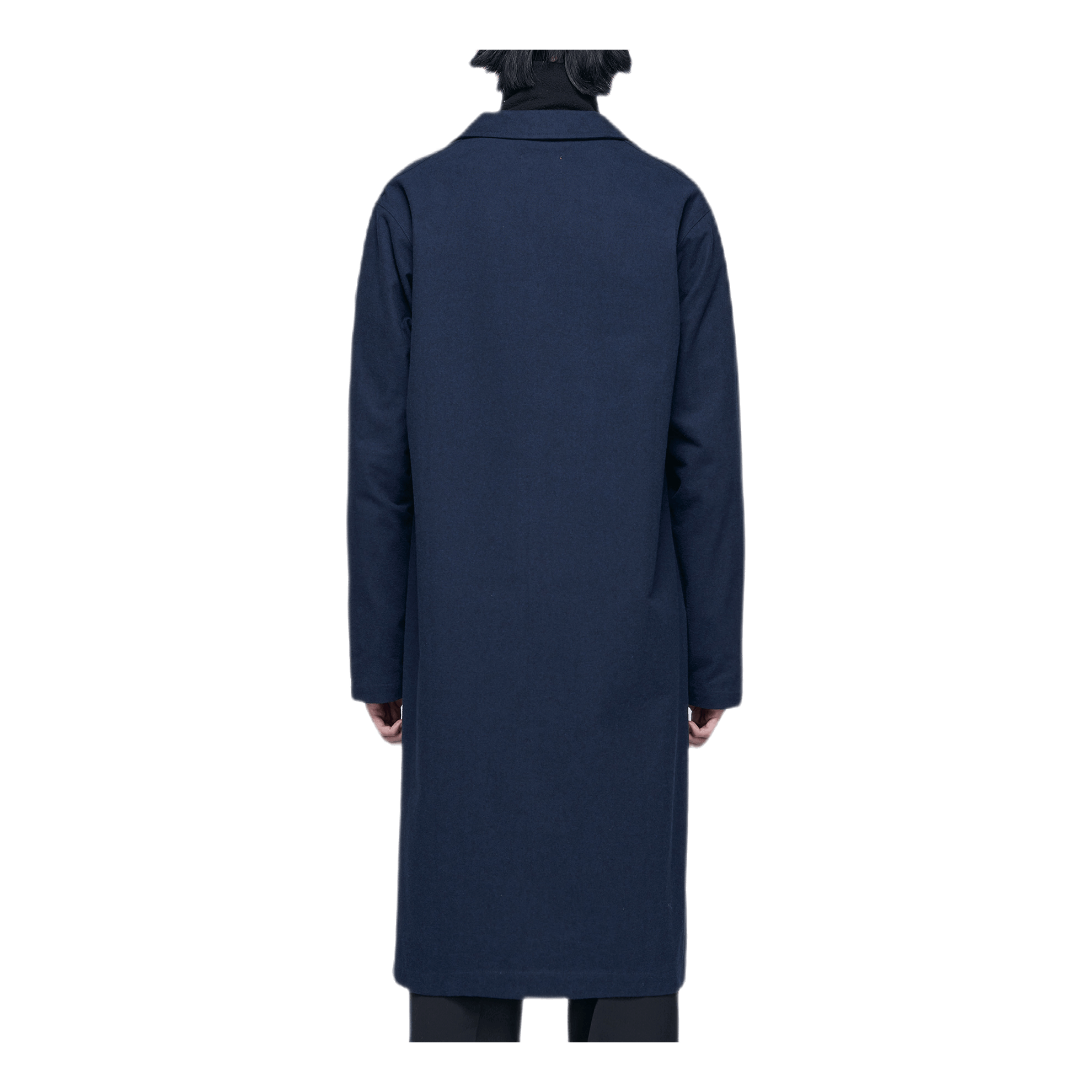 Blue Cotton Coat Blue