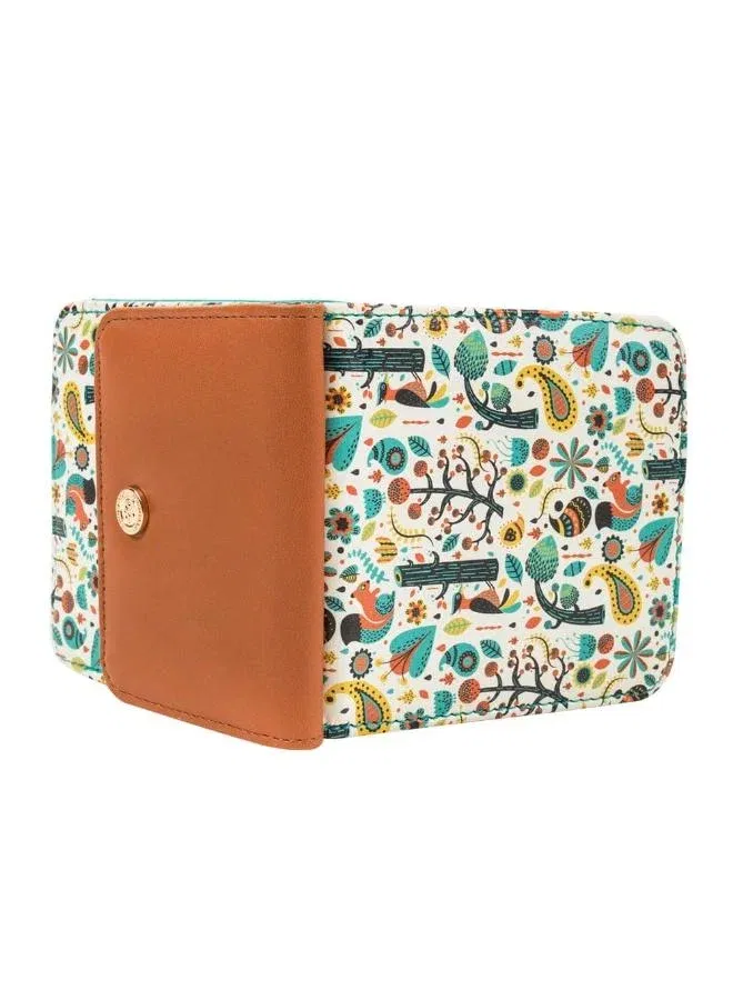 Chumbak Magical Jungle Snap Button Wallet for Women | Best Price UAE