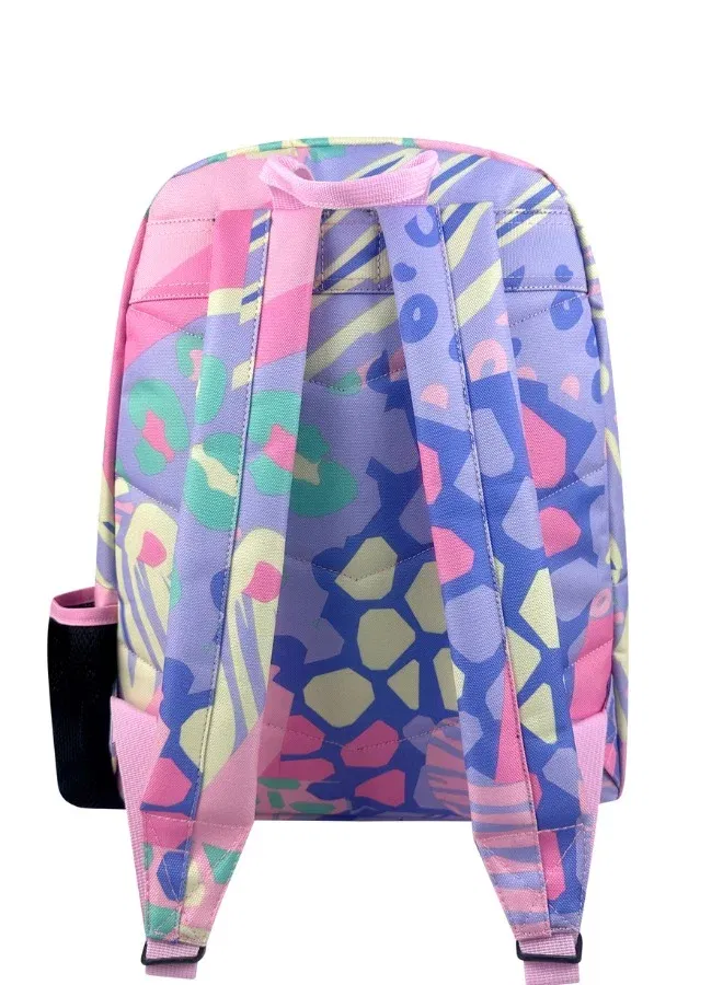 JUST HYPE Iconic Backpack - Multi Pastel Prints for Women | Best Price UAE