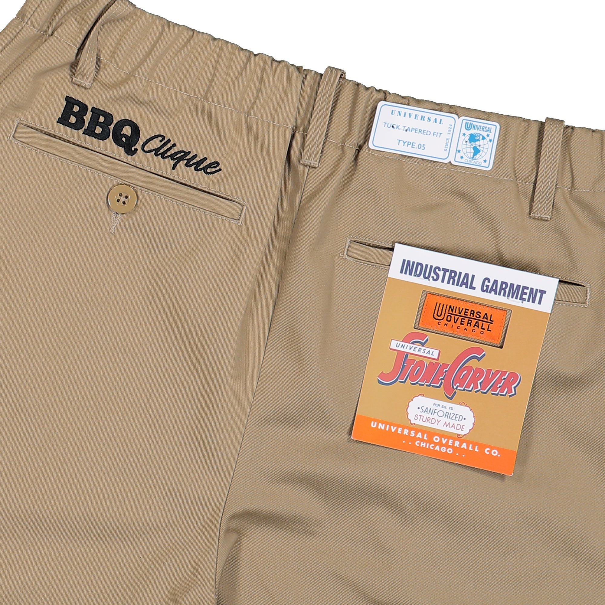 Universal Overall CWBerlin Tuck Tapered Trousers