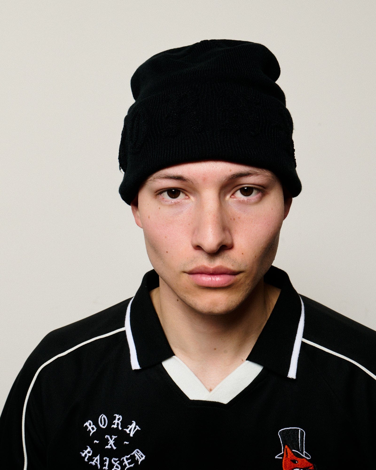 Born x Raised BXR Tonal Knit Beanie
