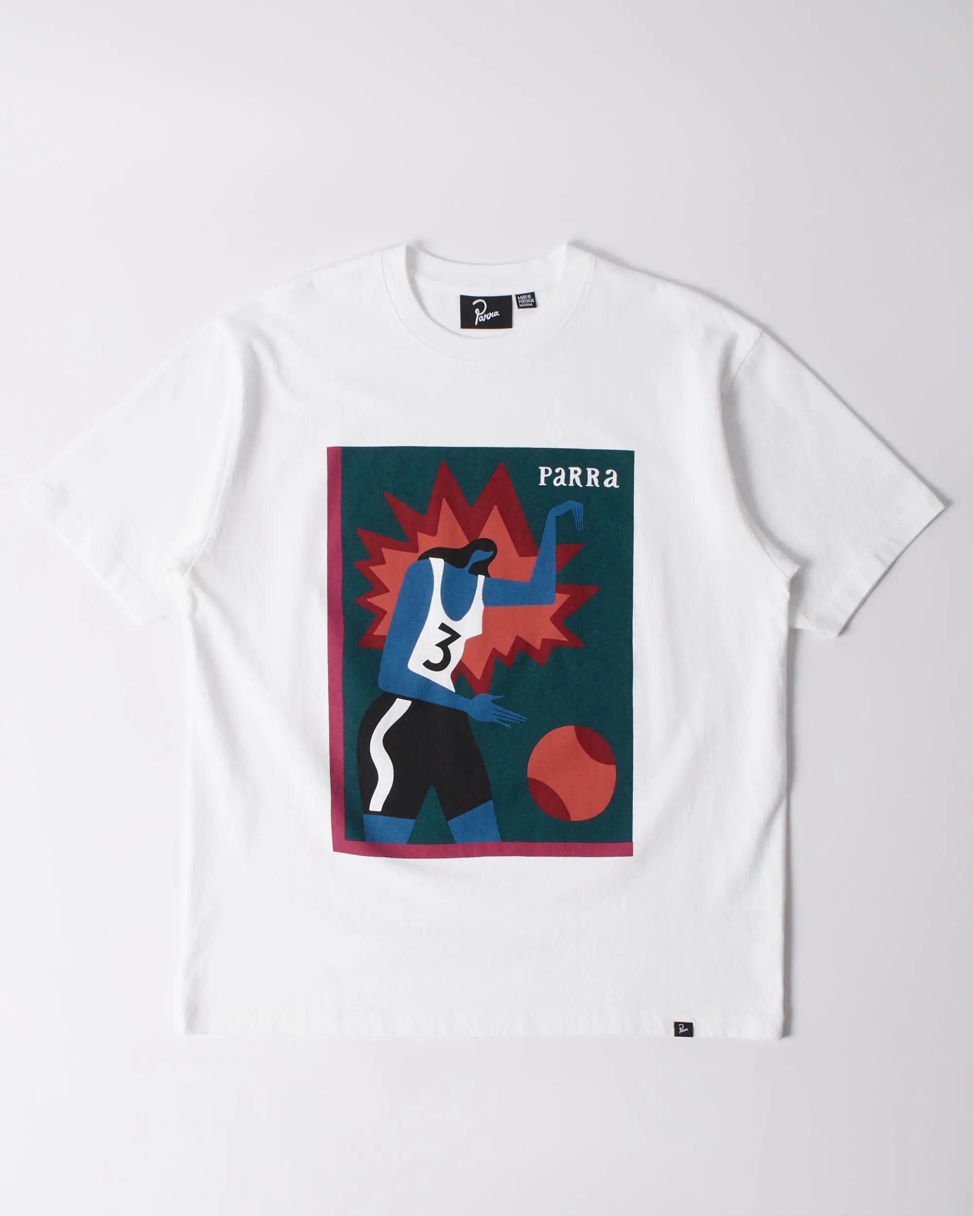Byparra Baseketball T - Shirt (White)