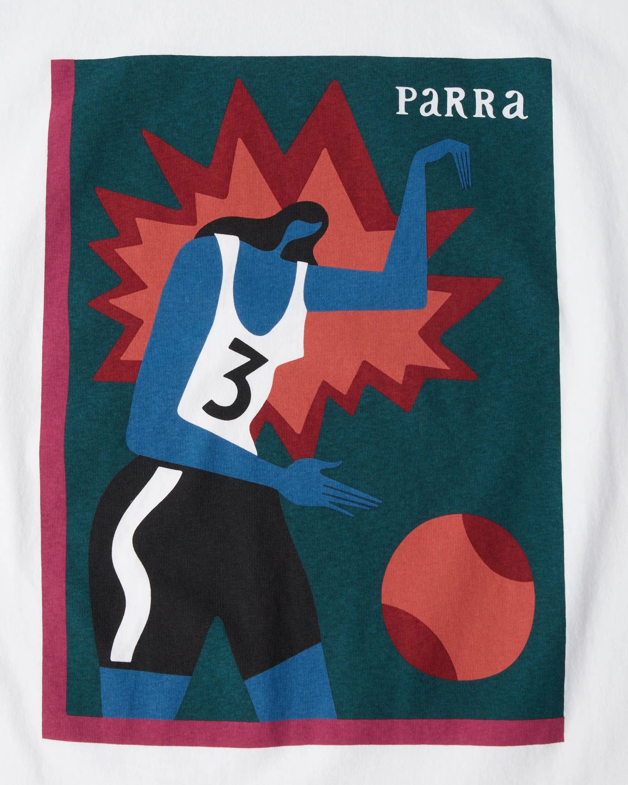 Byparra Baseketball T - Shirt (White)