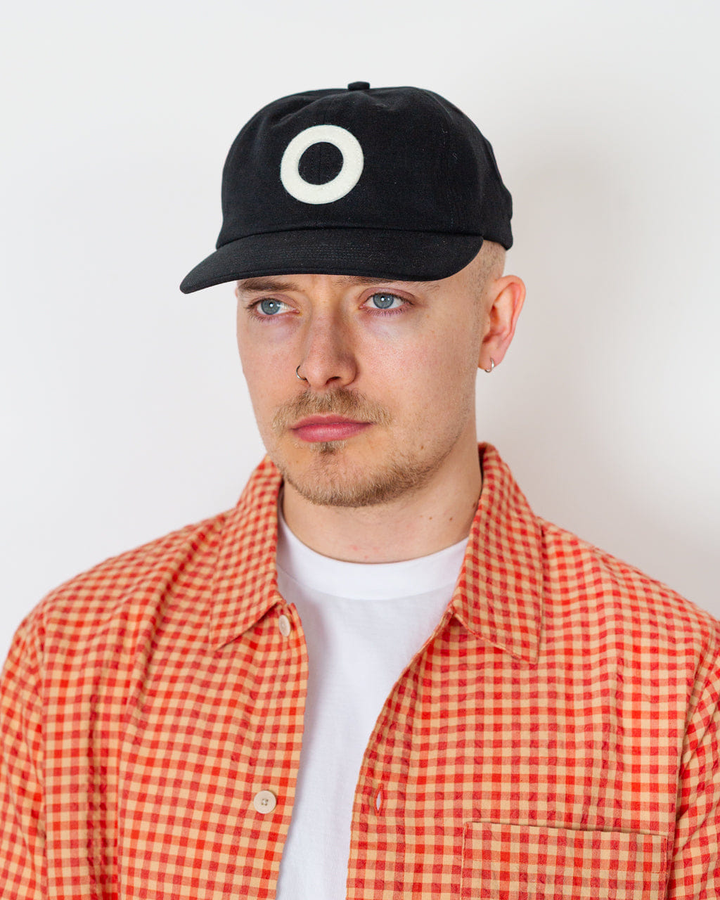 Pop Trading Company O 6 Panel Cap - Black