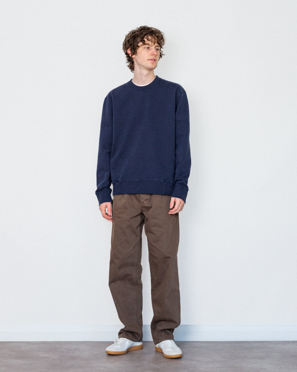 Folk Anniversary Sweat - Navy